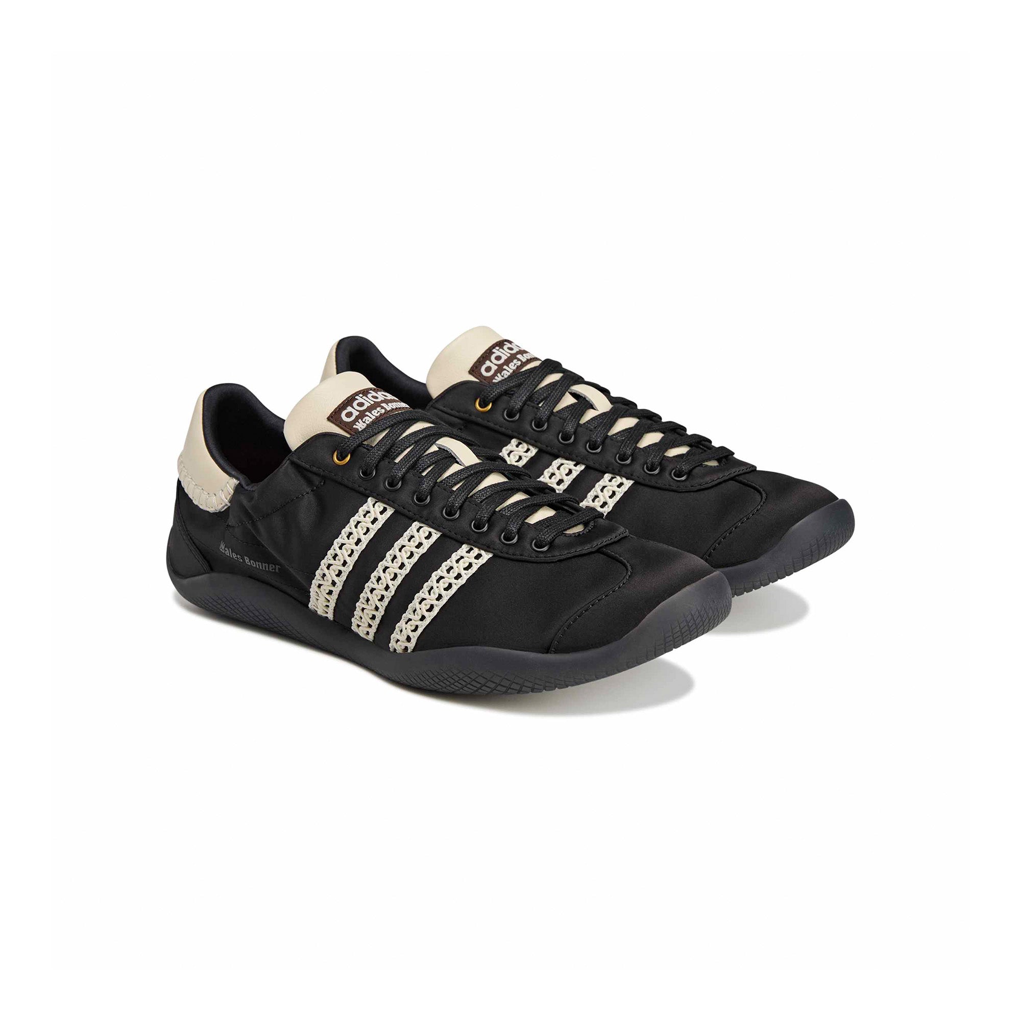 adidas x Wales Bonner Karintha Lo Satin 'Black/Dark Brown'