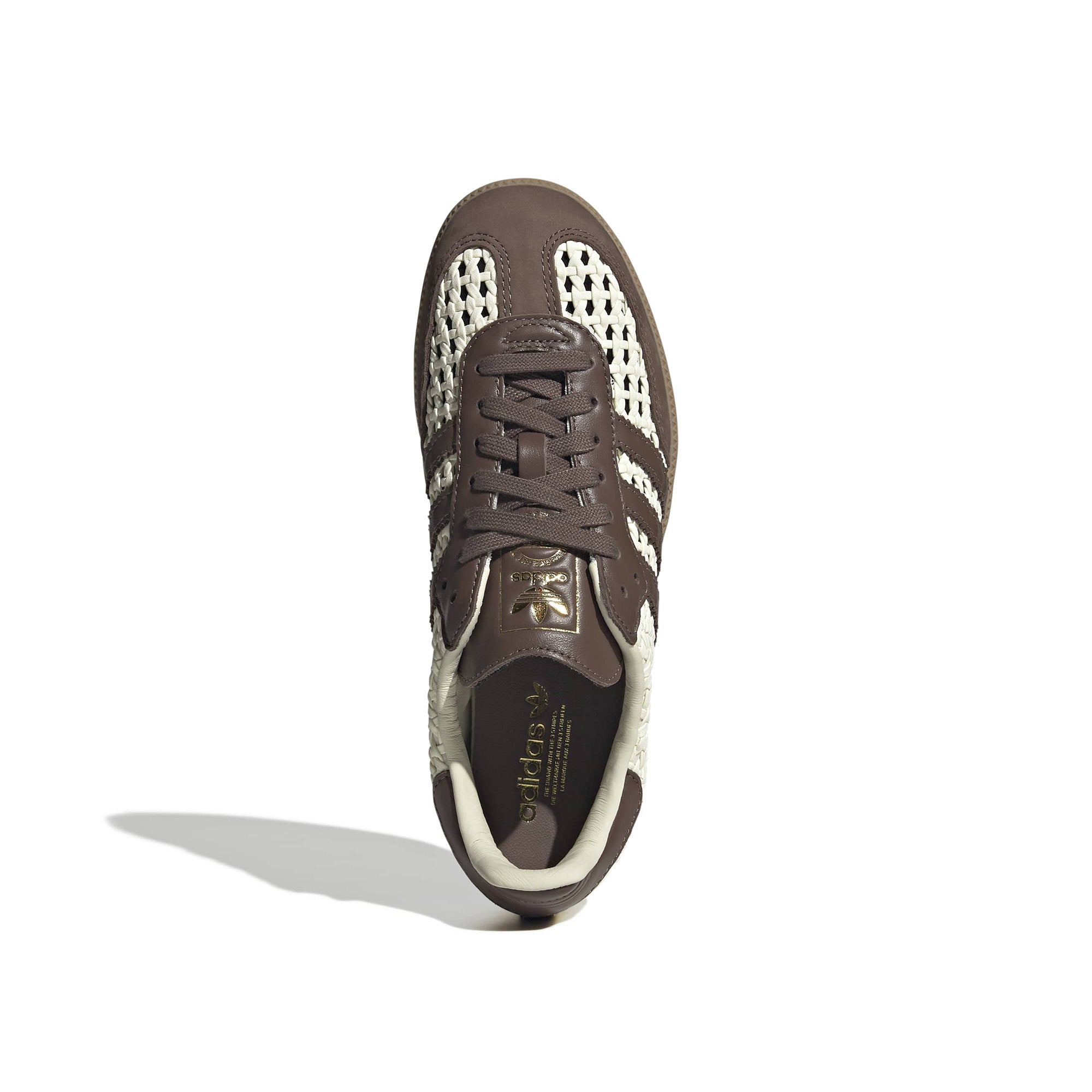 Womens adidas Samba OG 'Cream White/Earth Strata' - ROOTED