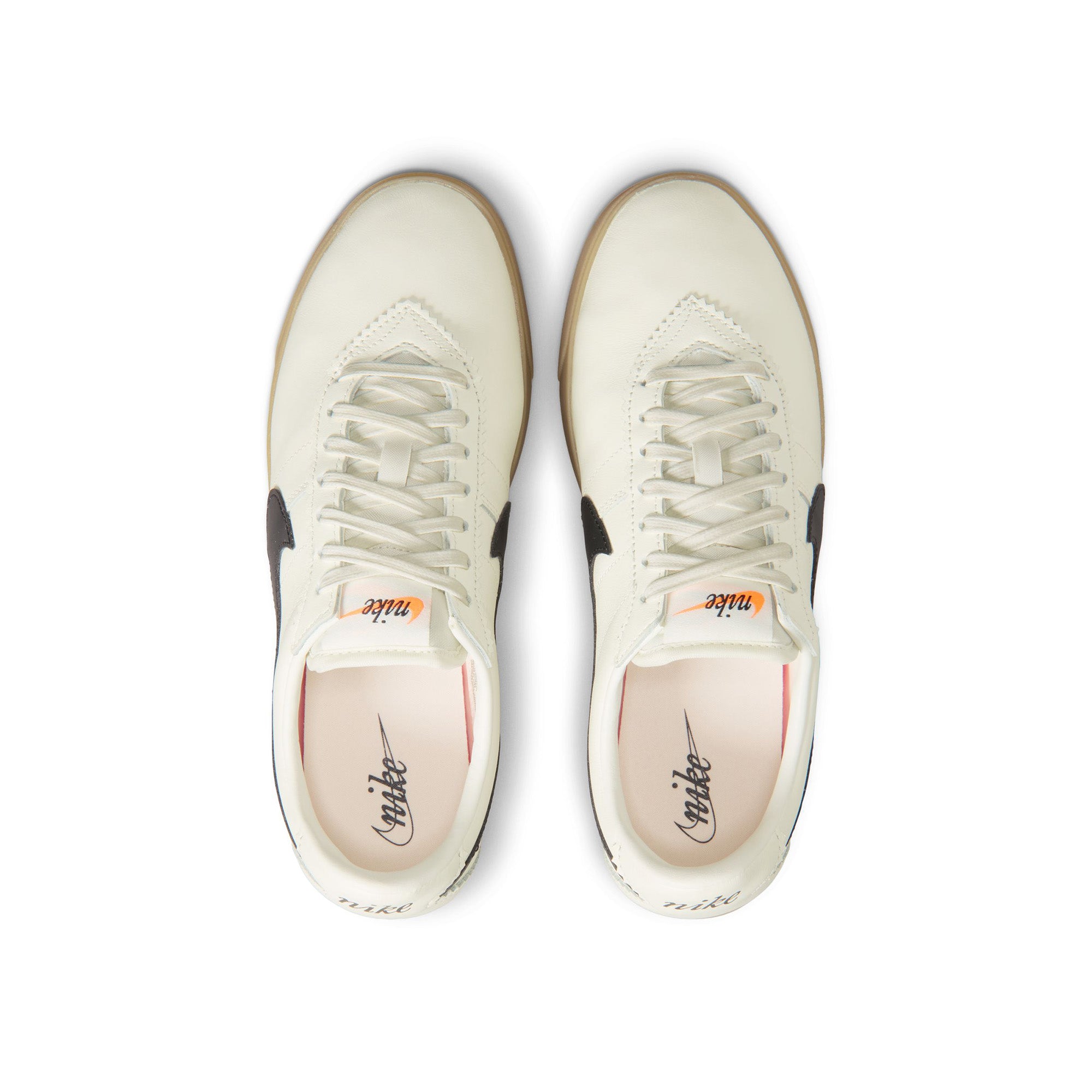 Womens Nike Astrograbber Leather 'Sail/Black' - ROOTED