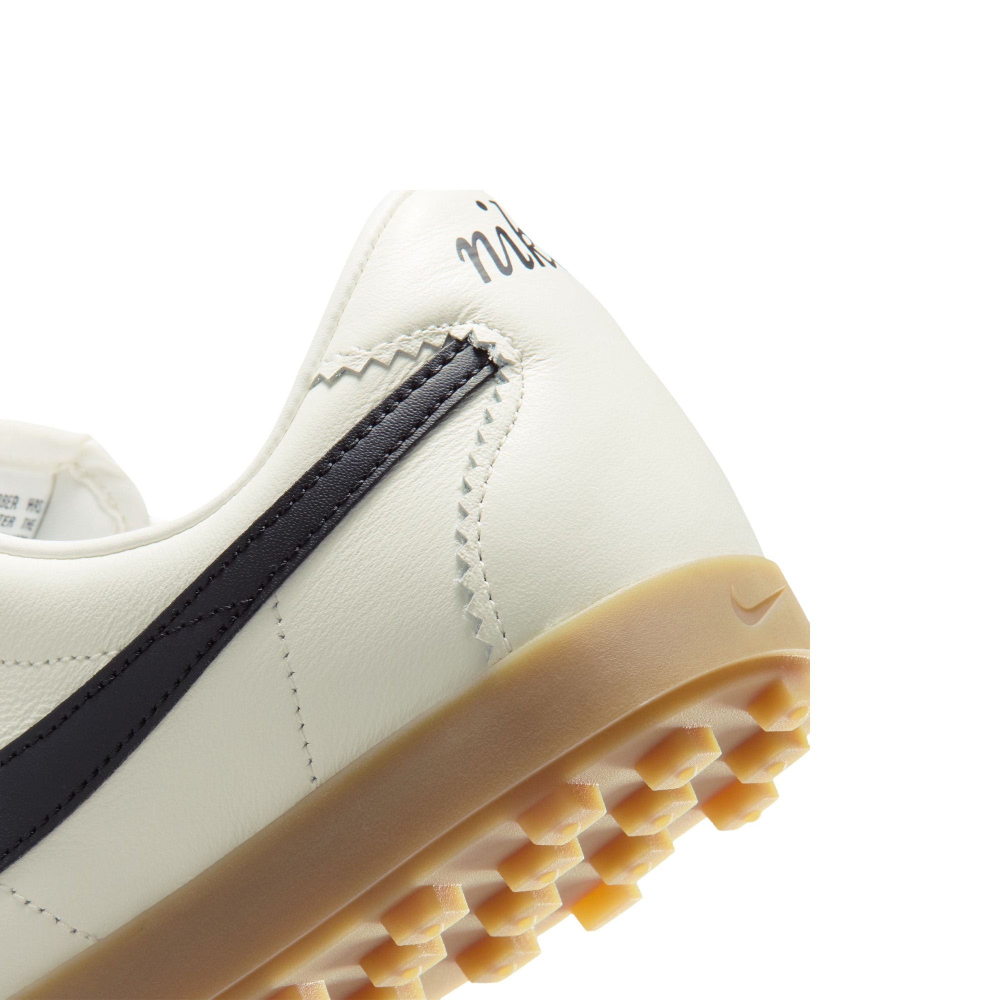 Womens Nike Astrograbber Leather 'Sail/Black' - ROOTED