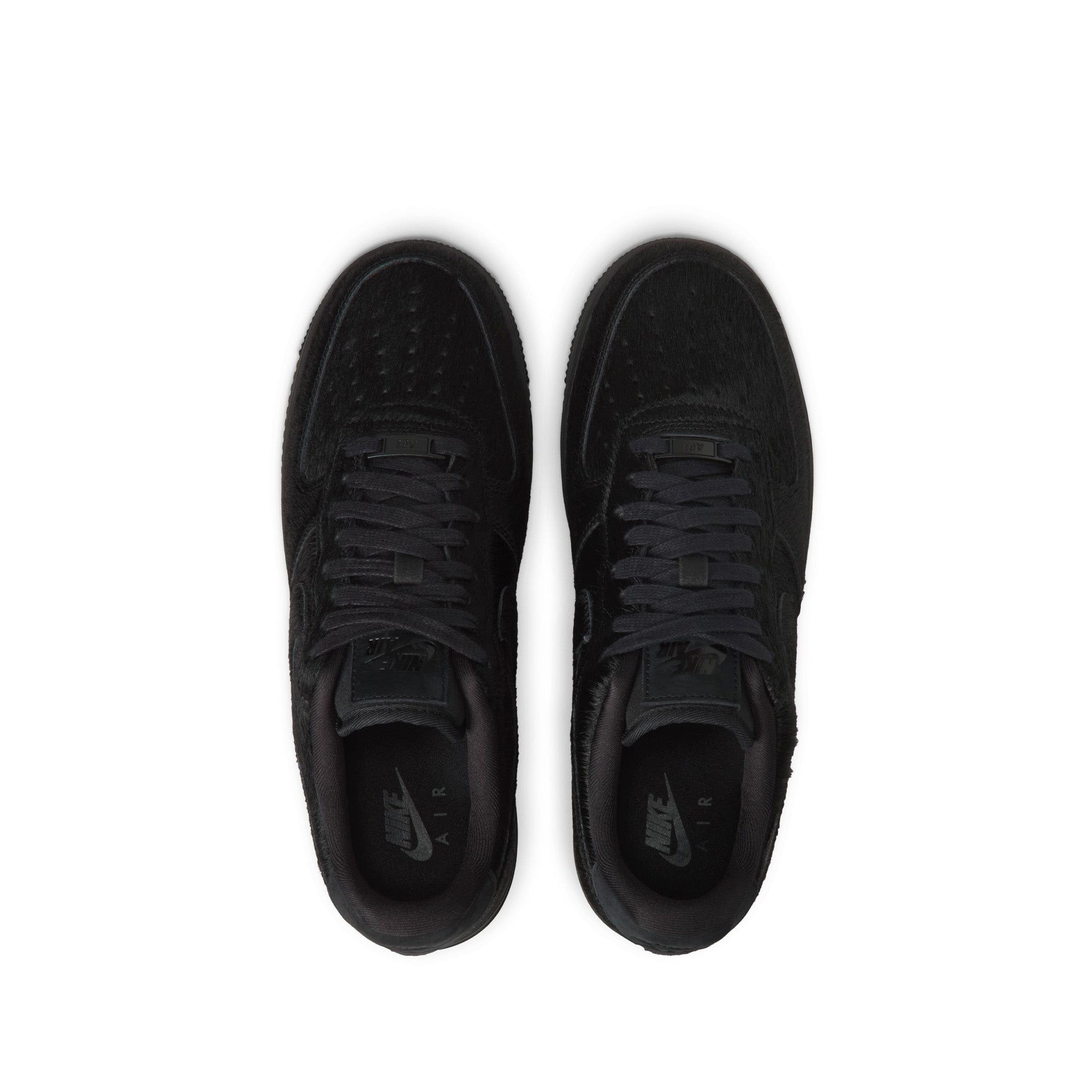 Womens Nike Air Force 1 '07 'Black/Black/Off Noir' - ROOTED