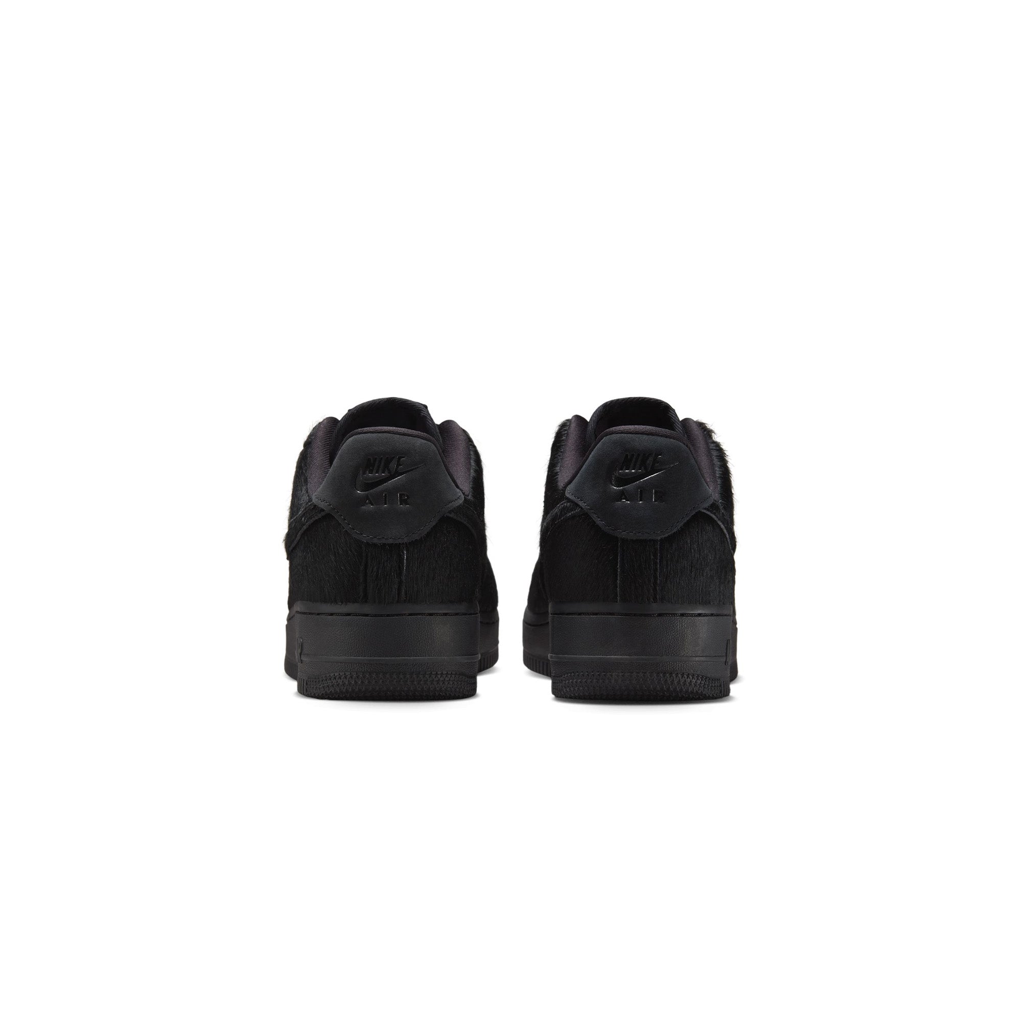 Womens Nike Air Force 1 '07 'Black/Black/Off Noir' - ROOTED
