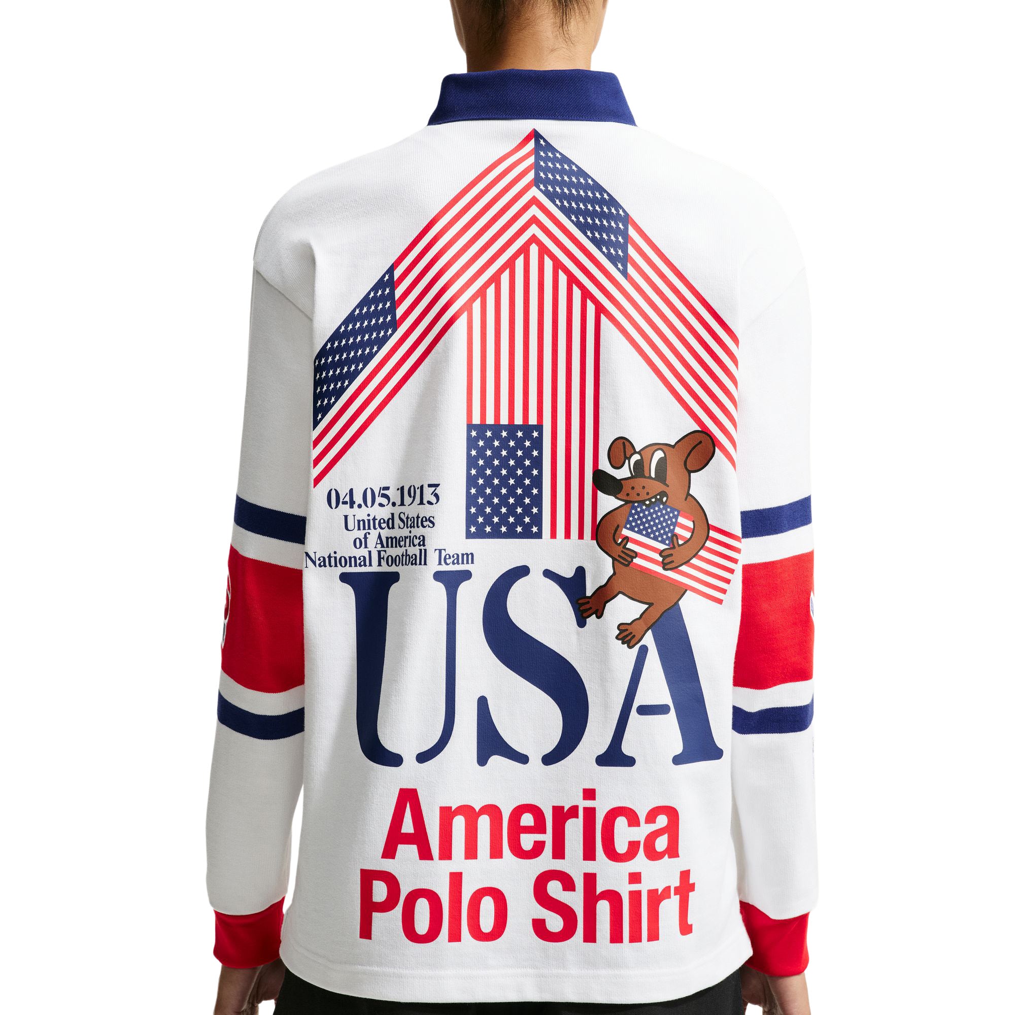Nike x V.A.A. Long-Sleeve Rugby Top 'White' - ROOTED