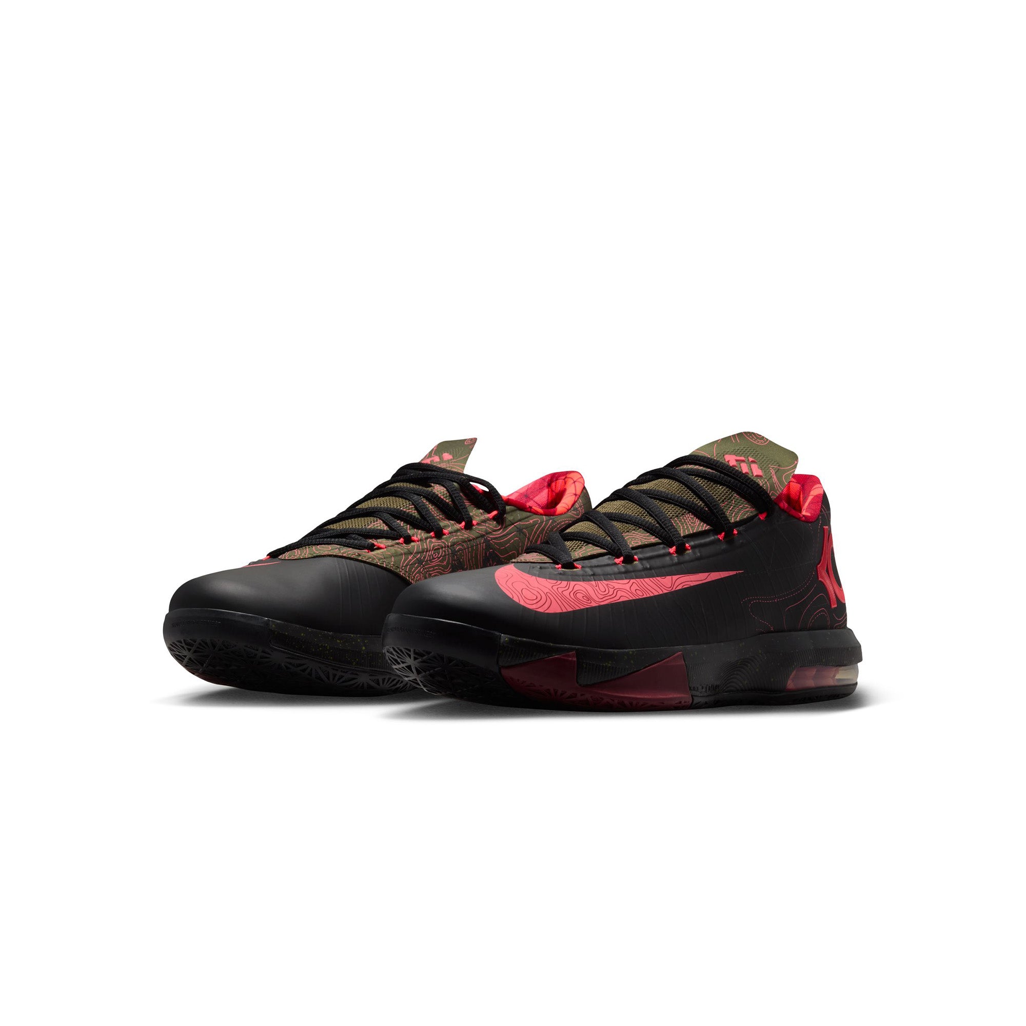 Nike KD VI 'Black/Atomic Red' - ROOTED