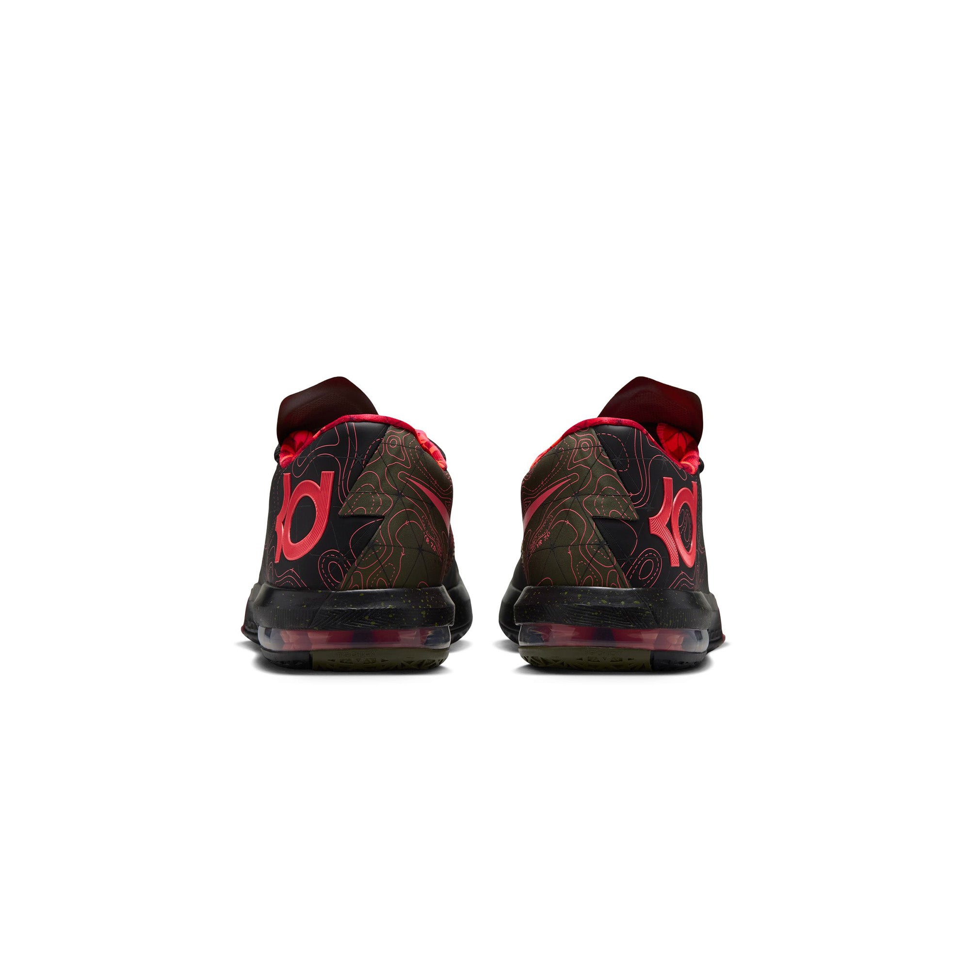 Nike KD VI 'Black/Atomic Red' - ROOTED