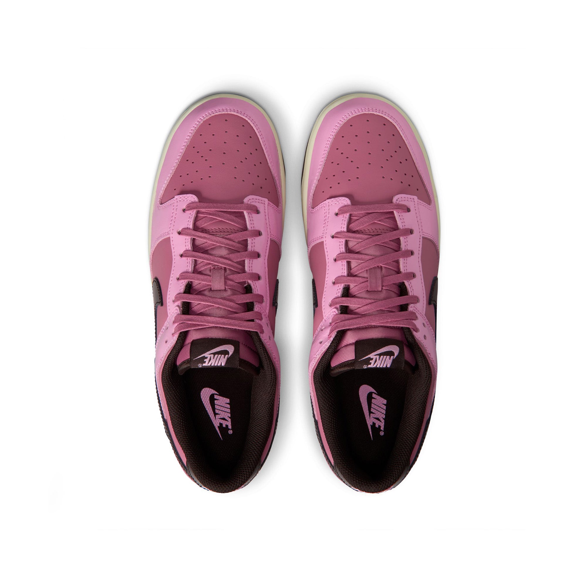 Nike Dunk Low Retro 'Pink Rise/Velvet Brown' - ROOTED
