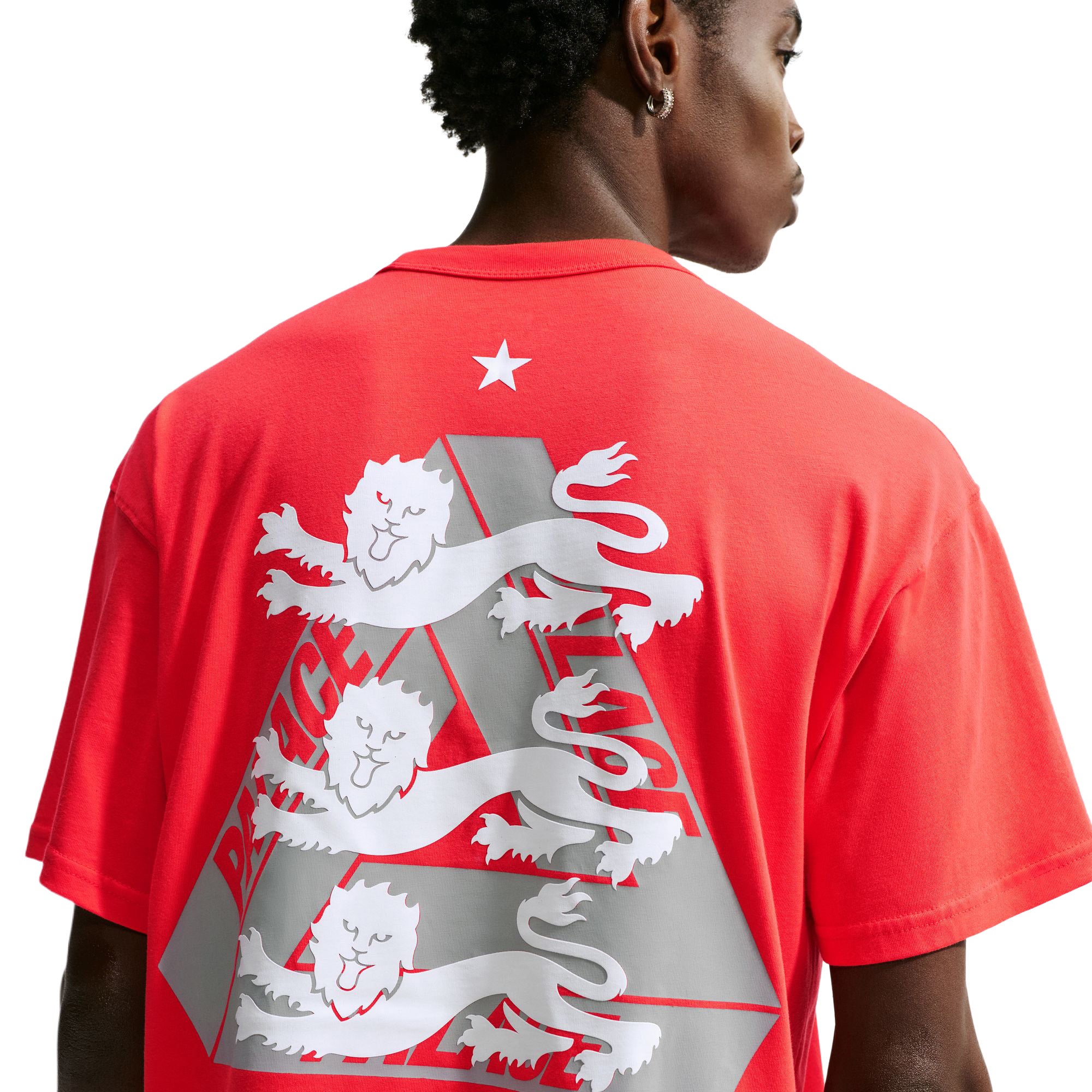 Nike x Palace England Tee 'Light Crimson' - ROOTED