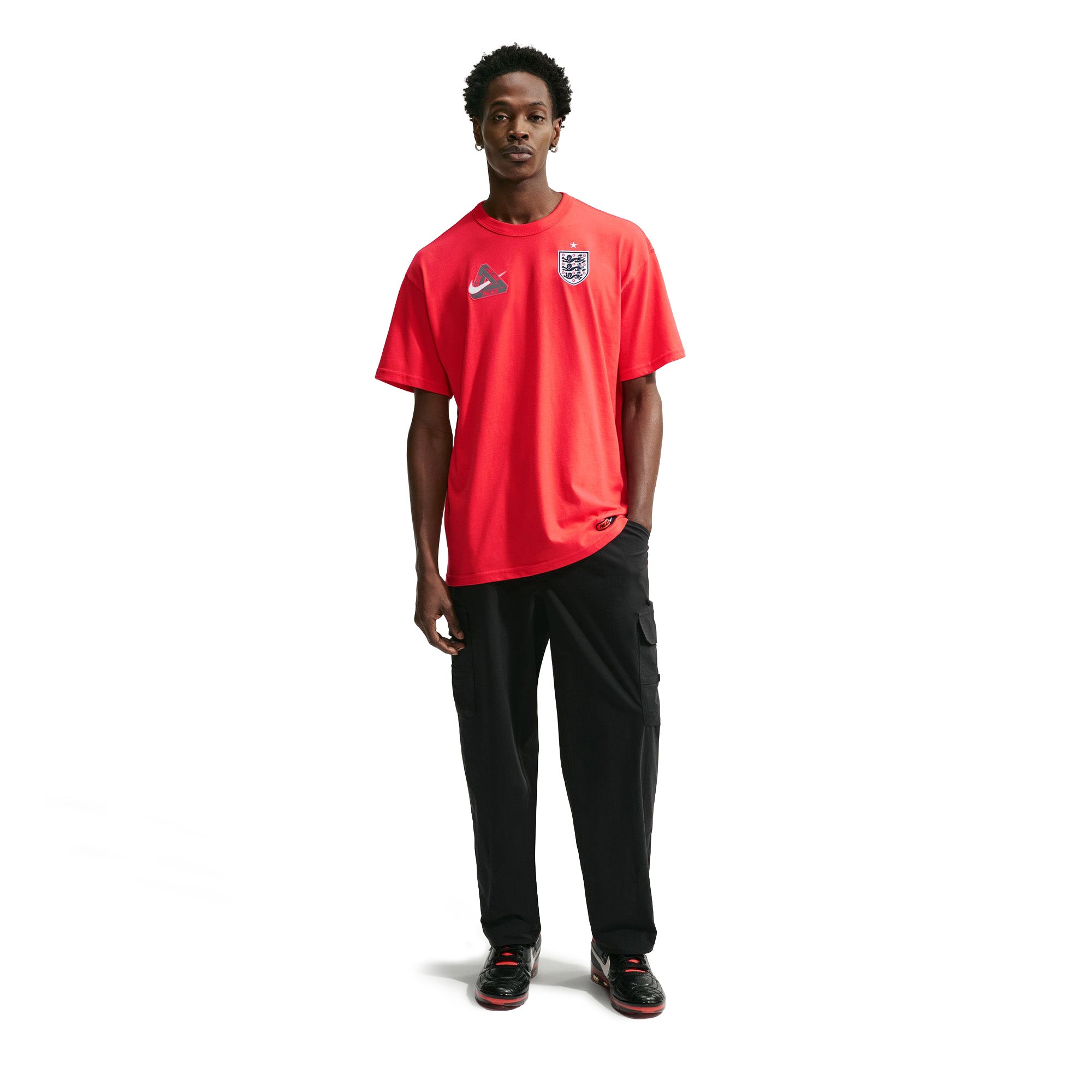 Nike x Palace England Tee 'Light Crimson' - ROOTED