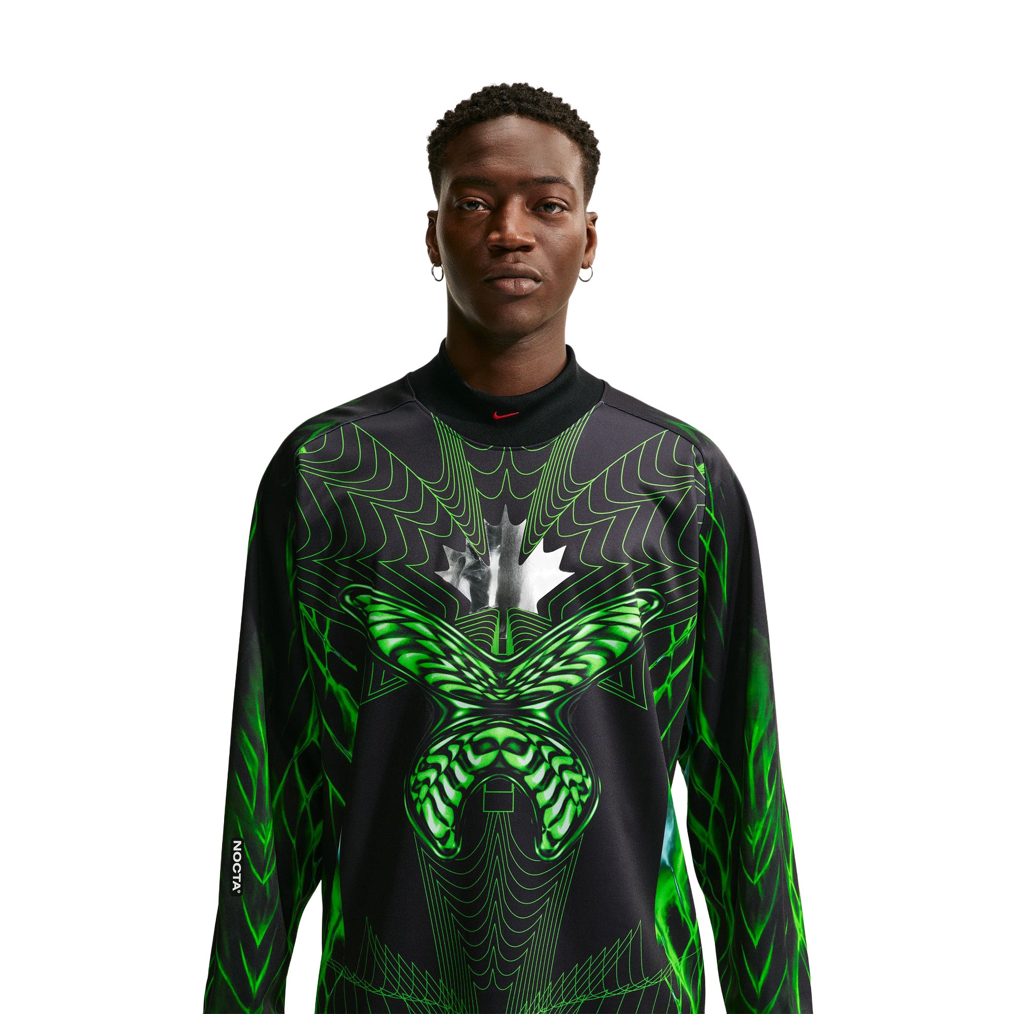 Nike x Nocta LS Jersey 'Black/Sport Red'