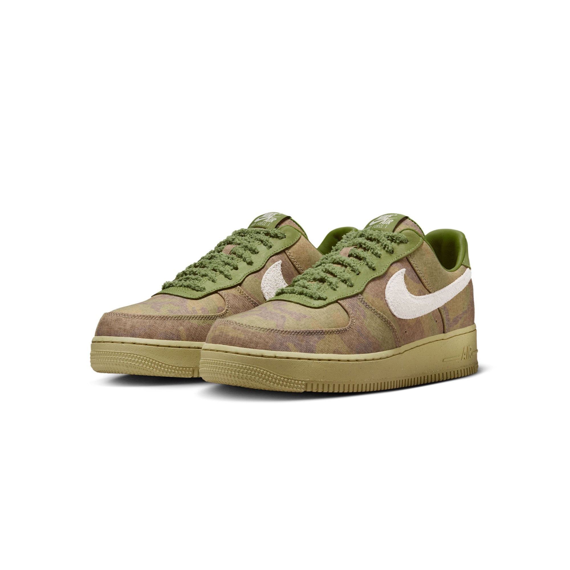 Nike Air Force 1 Low QS Camo 'Asparagus/Wheat Grass' - ROOTED