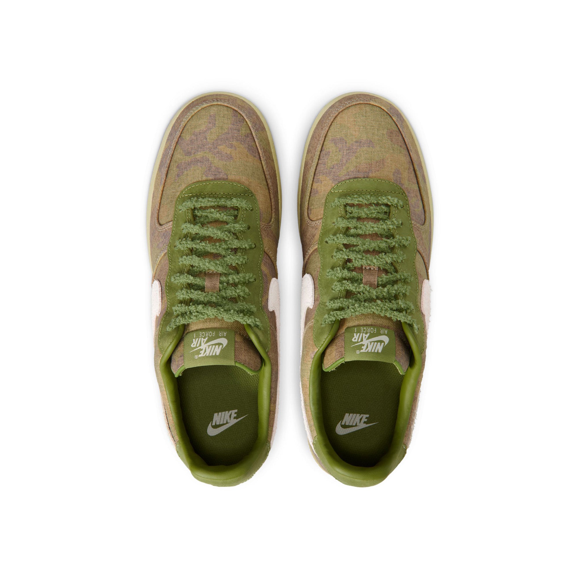 Nike Air Force 1 Low QS Camo 'Asparagus/Wheat Grass' - ROOTED