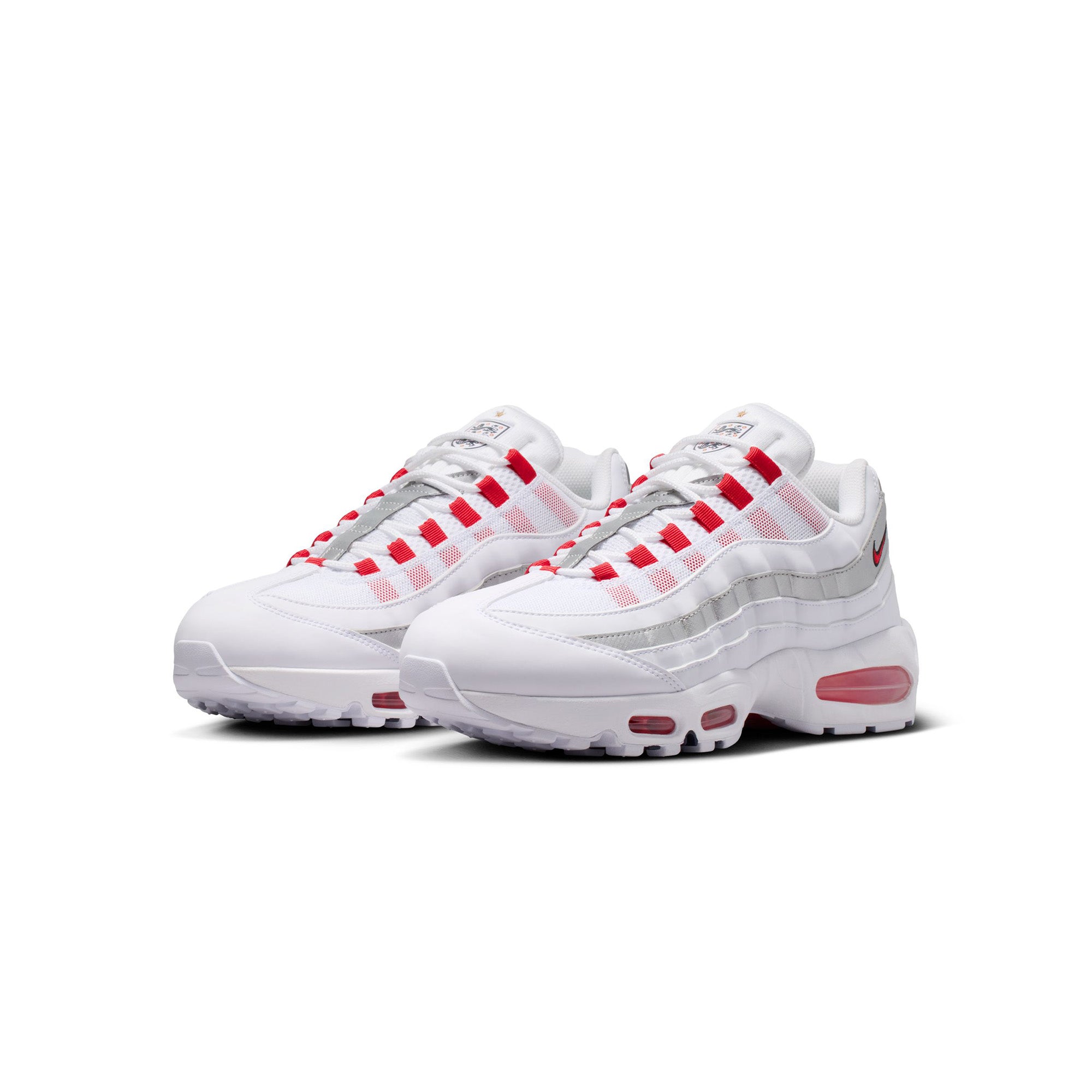 Nike Air Max 95 SE ENGLAND 'White/Speed Red' - ROOTED
