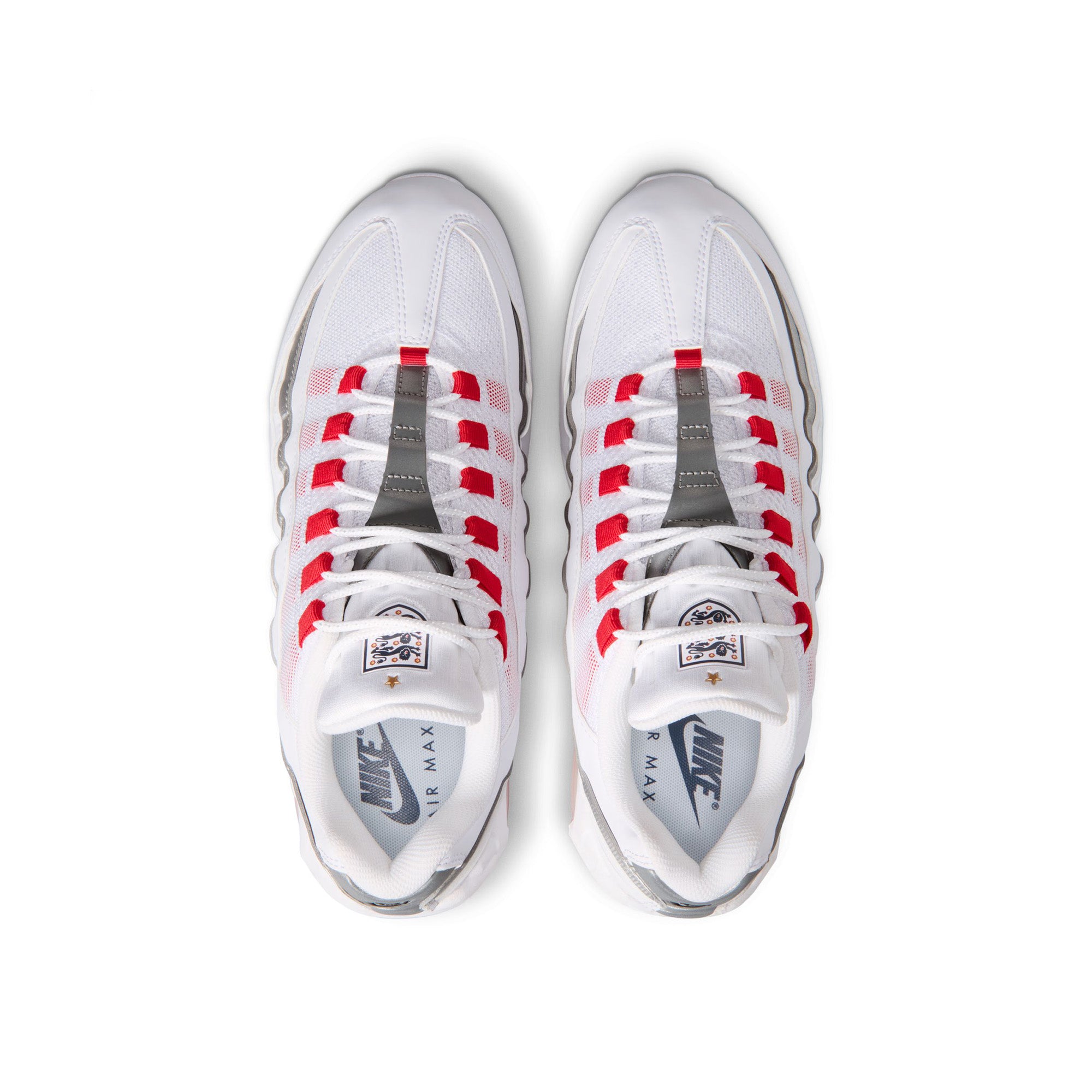 Nike Air Max 95 SE ENGLAND 'White/Speed Red' - ROOTED
