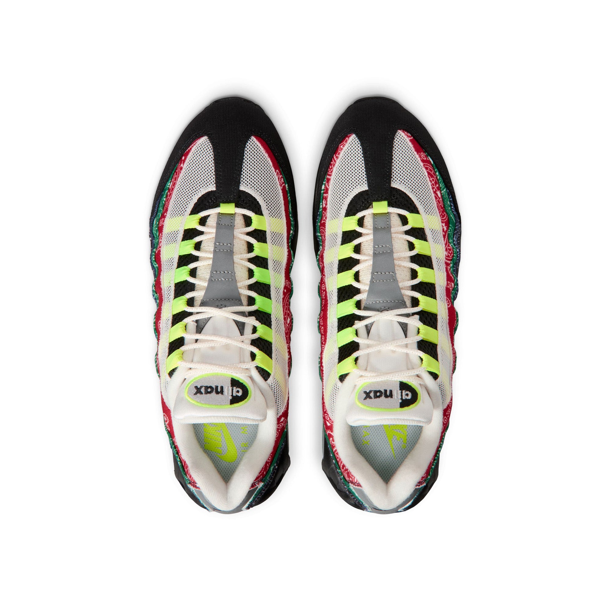 Nike Air Max 95 Big Bubble 'Sail/Volt/University Red' - ROOTED
