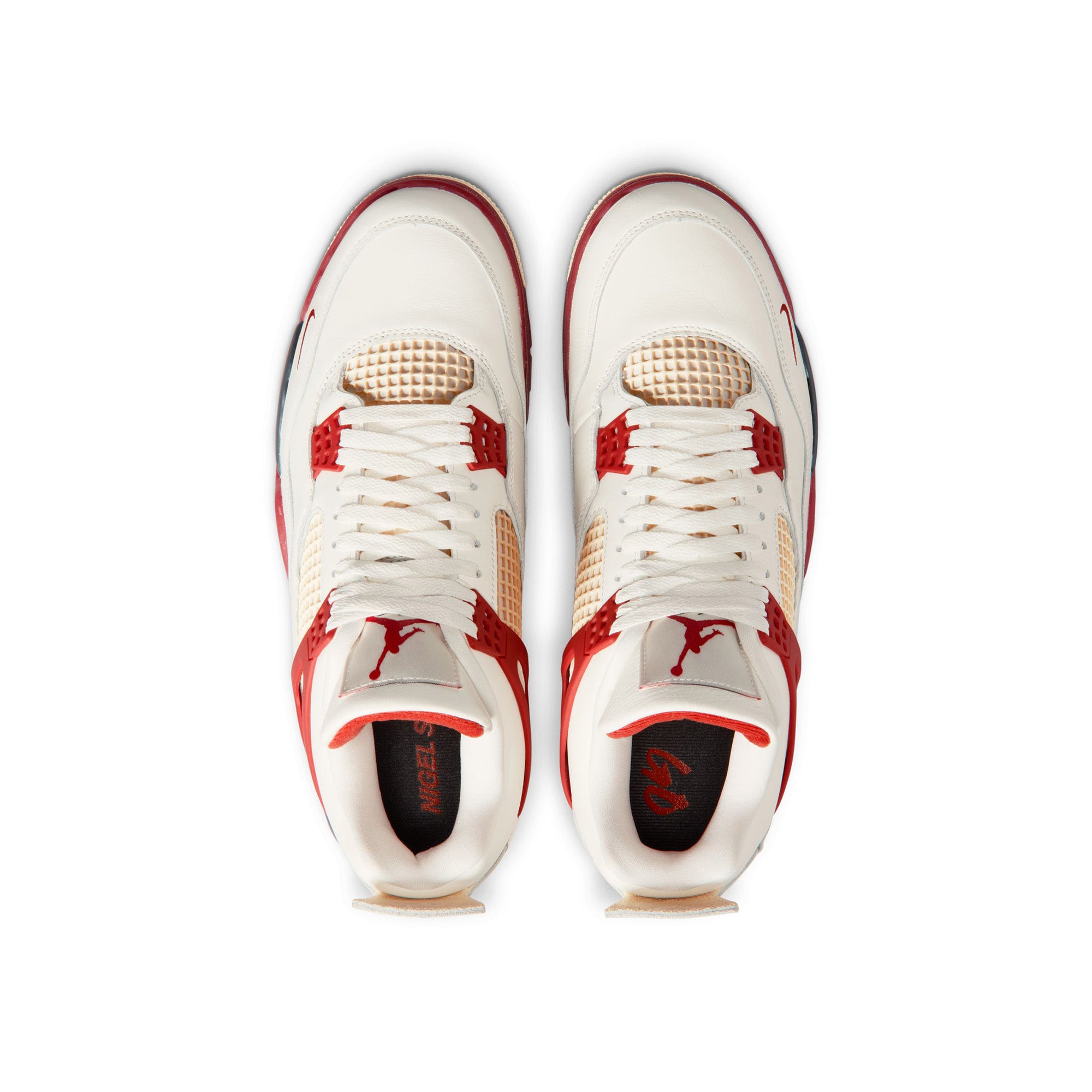 Air Jordan 4 BIKE AIR 'Sail/Cinnabar' - ROOTED