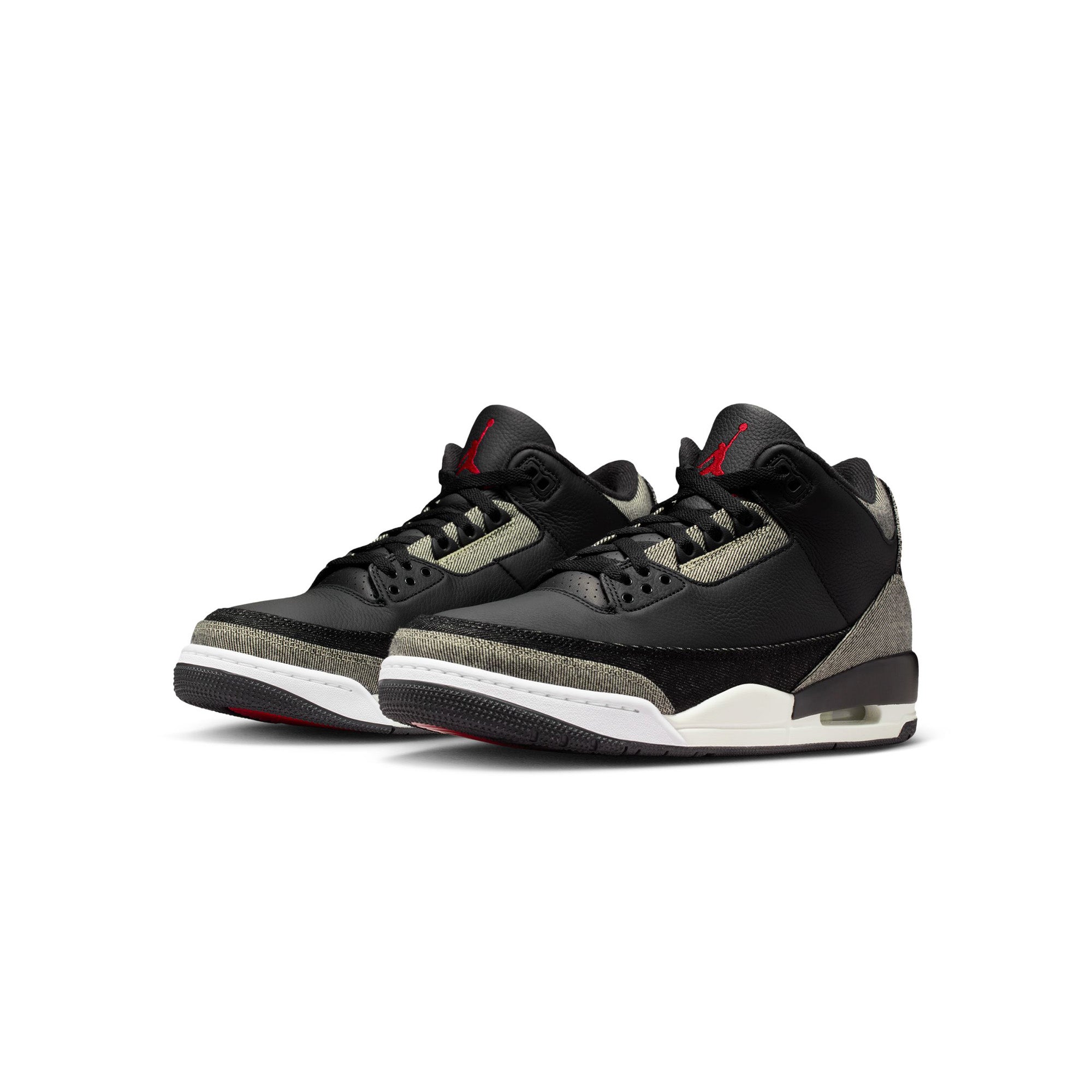 Air Jordan 3 Levis 'Black' - ROOTED