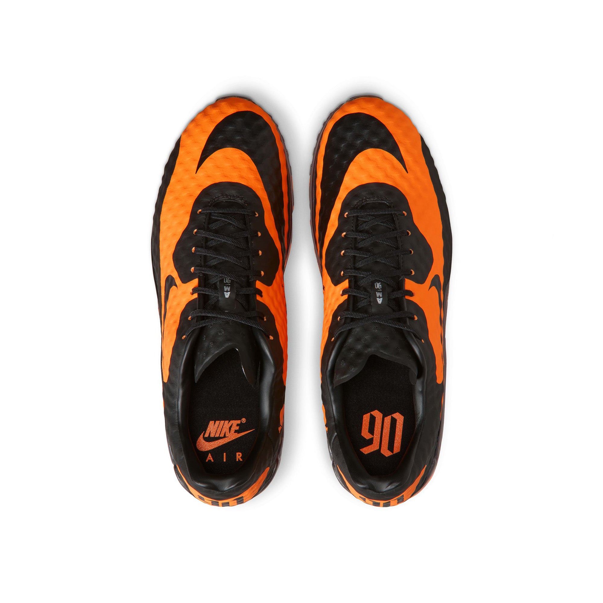 Nike Air Max 90 'Citrus Orange/Black' - ROOTED