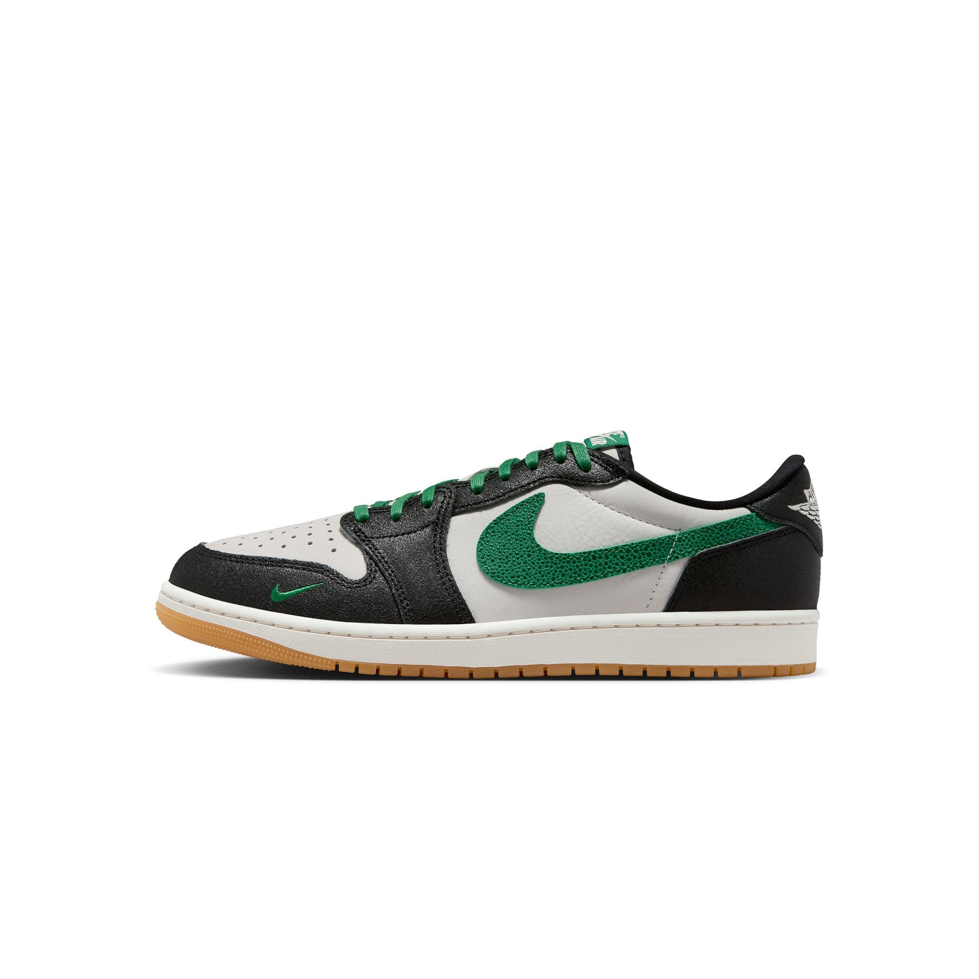Air Jordan 1 Retro Low OG 'Phantom/Pine Green' - ROOTED