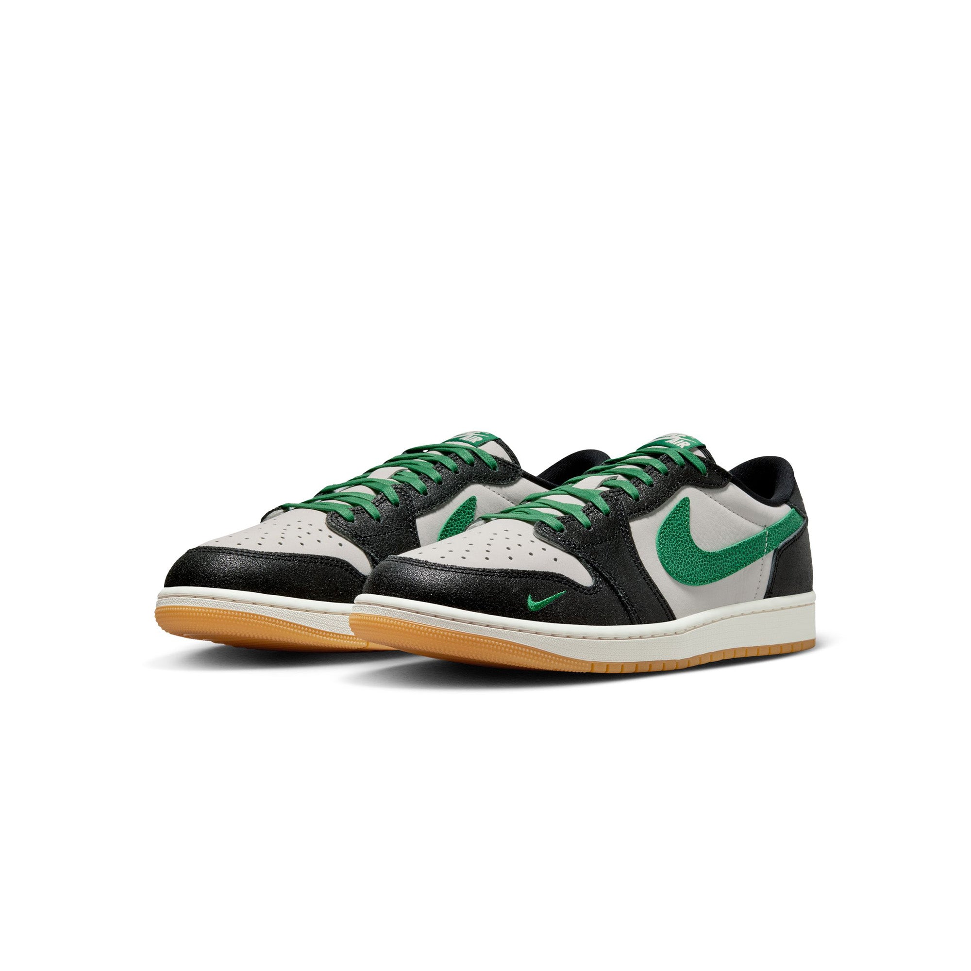 Air Jordan 1 Retro Low OG 'Phantom/Pine Green' - ROOTED