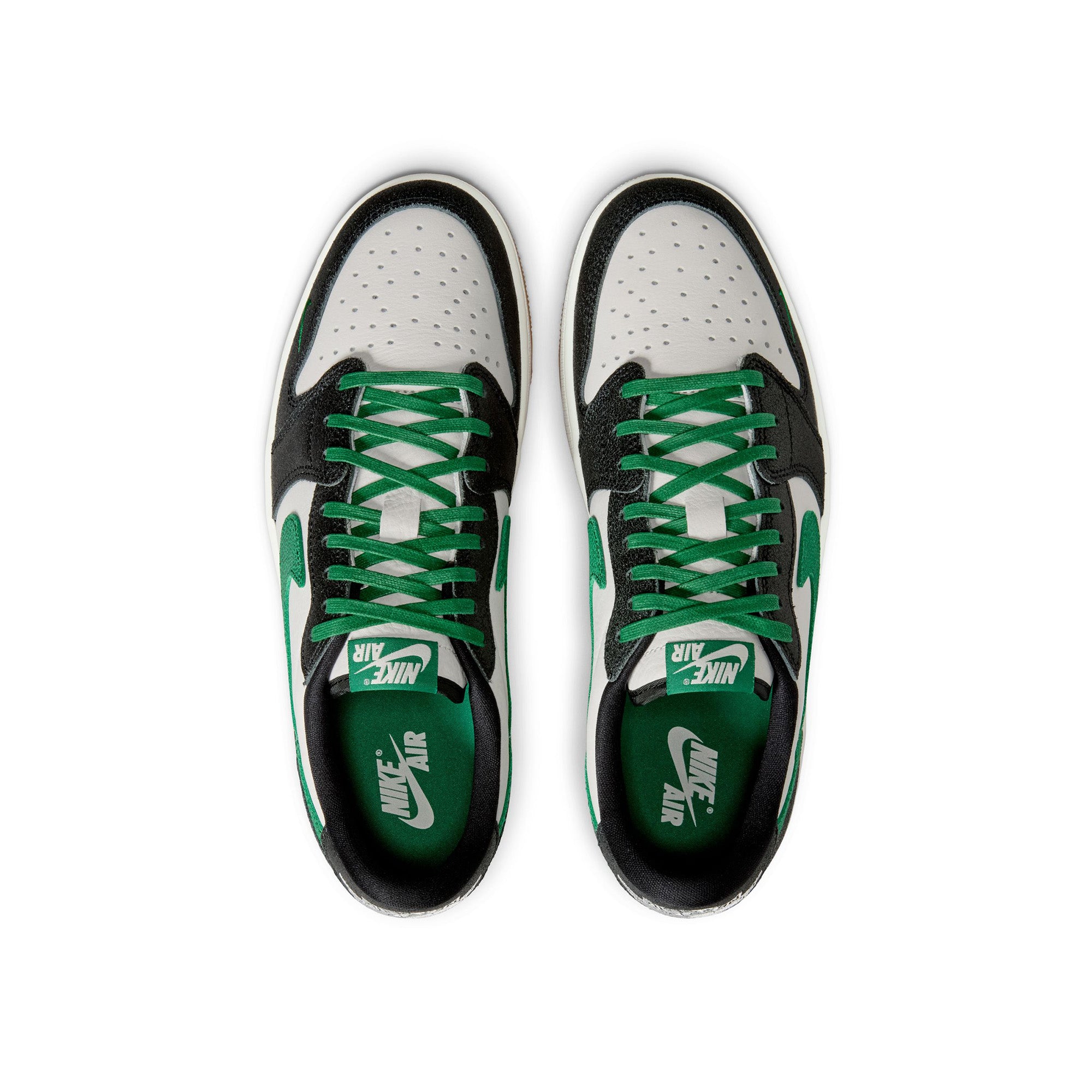 Air Jordan 1 Retro Low OG 'Phantom/Pine Green' - ROOTED