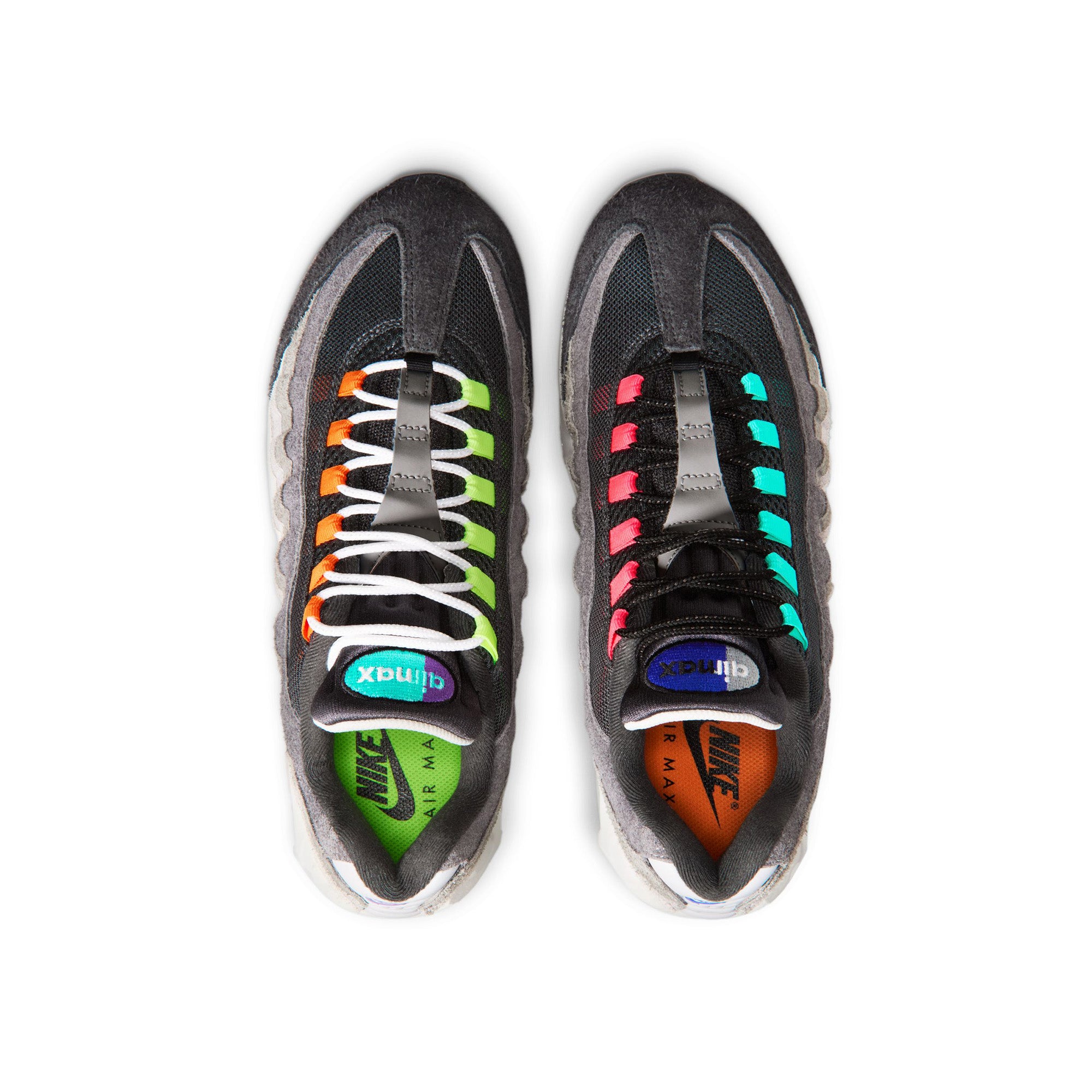 Nike Air Max 95 Big BUbble PRM 'Hyper Turquoise/Volt/Solar Red' - ROOTED