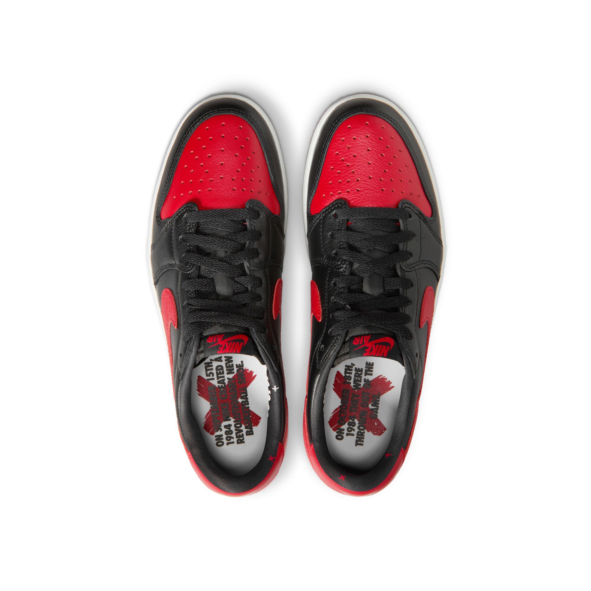Air Jordan 1 Retro Low 'Black/Black/Varsity Red'