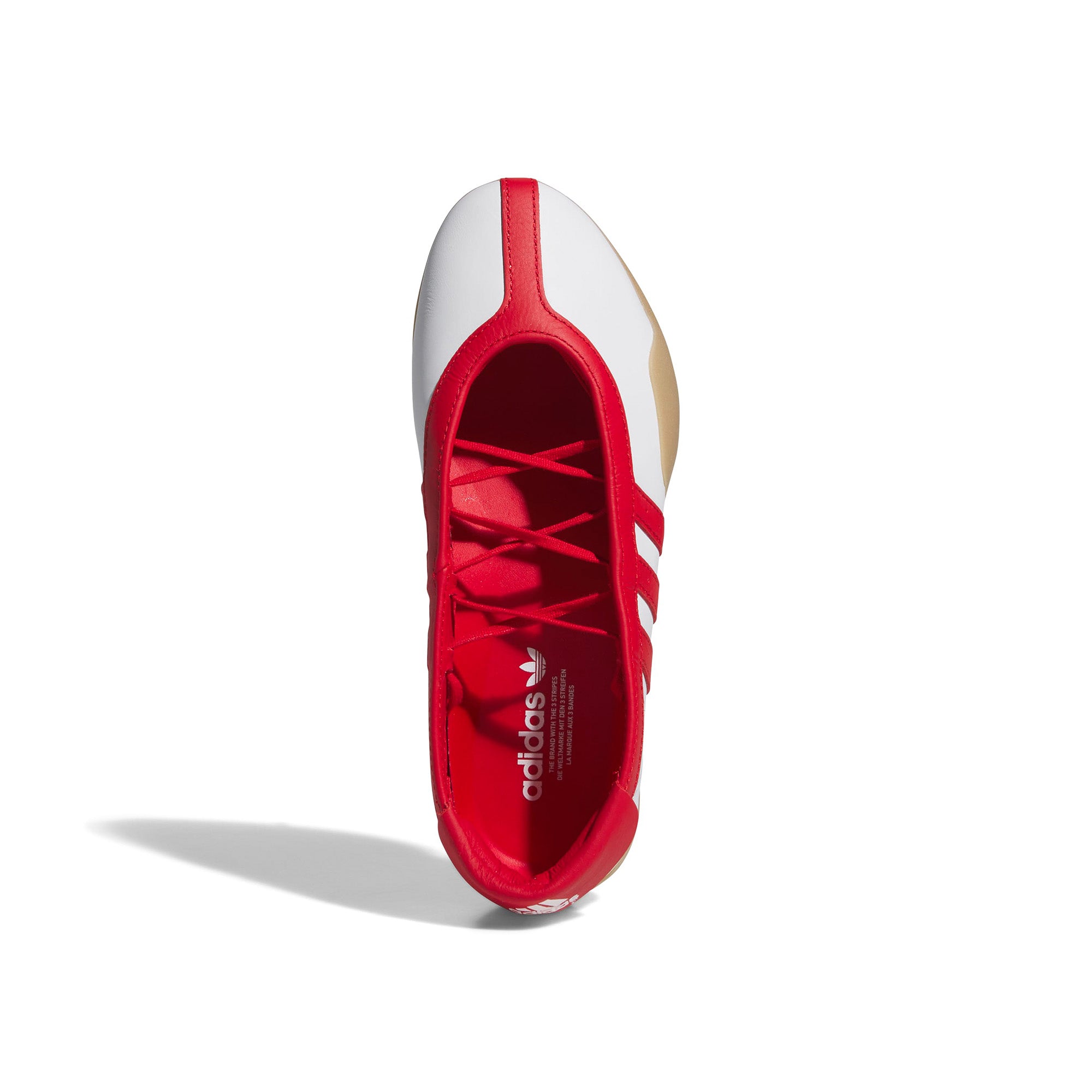 Womens adidas Taekwondo Mei Ballet 'Footwear White/Better Scarlet' - ROOTED