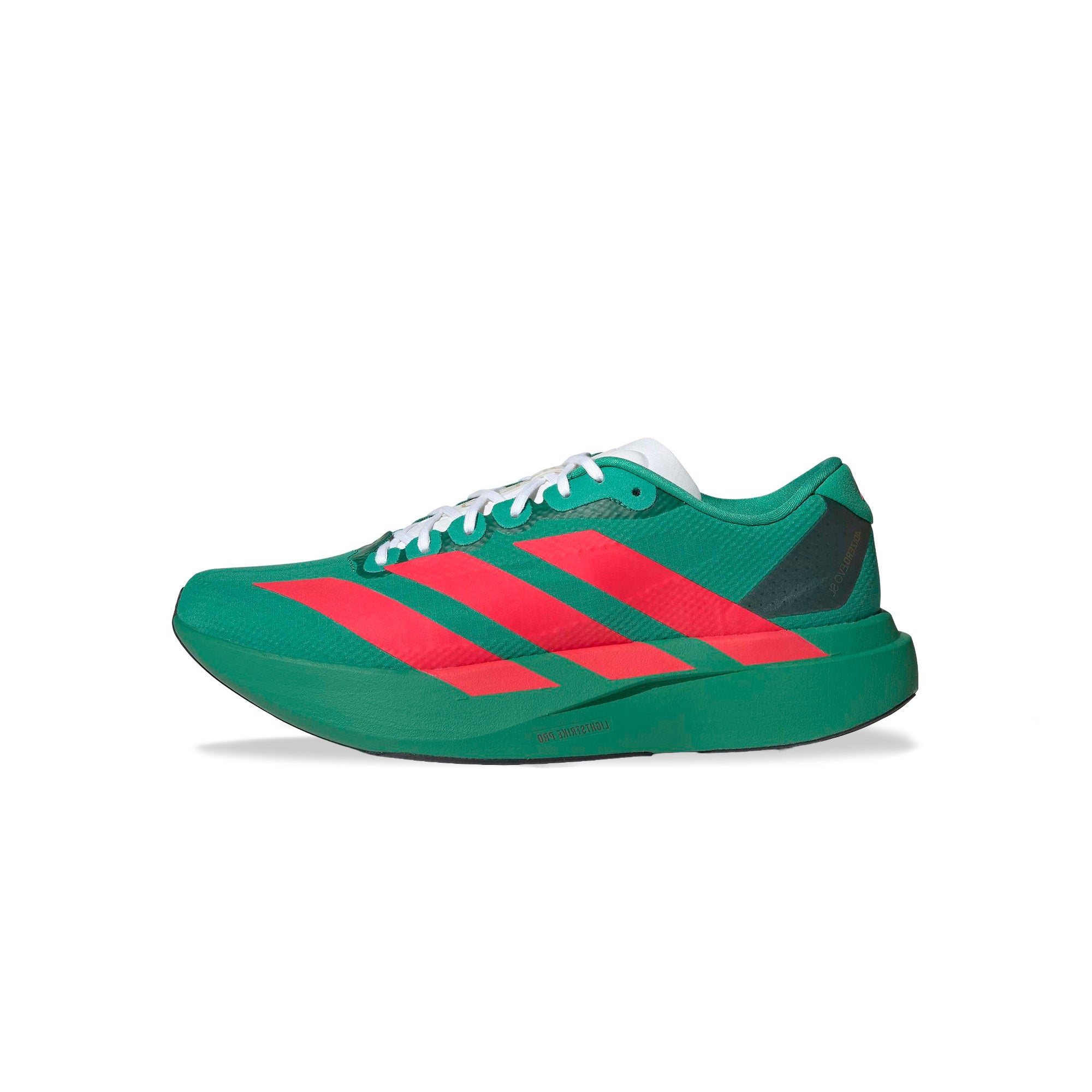 adidas Adizero EVO SL Woven 'Green/Lucid Red' - ROOTED
