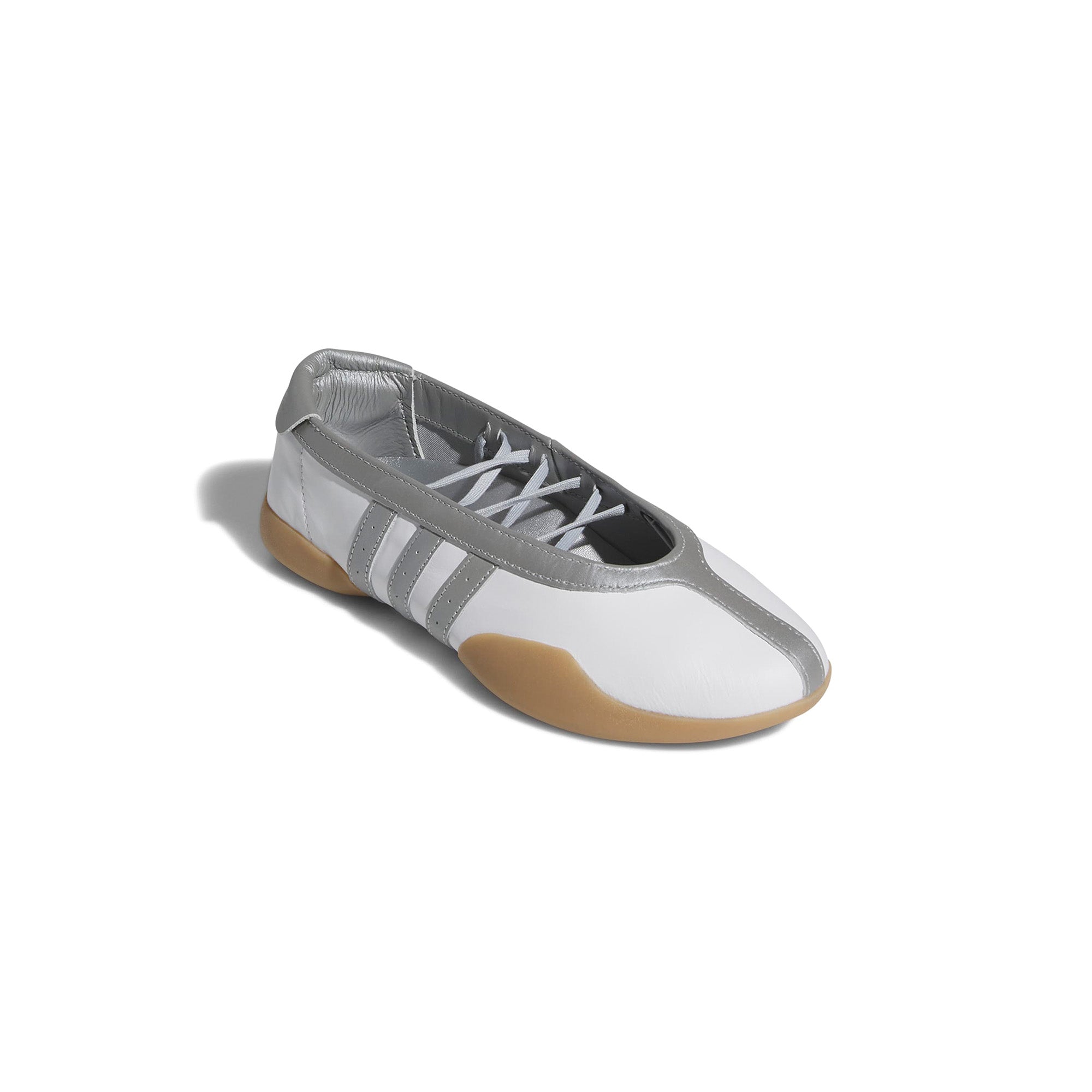 Womens adidas Taekwondo Mei Ballet 'Footwear White/Metallic Silver' - ROOTED