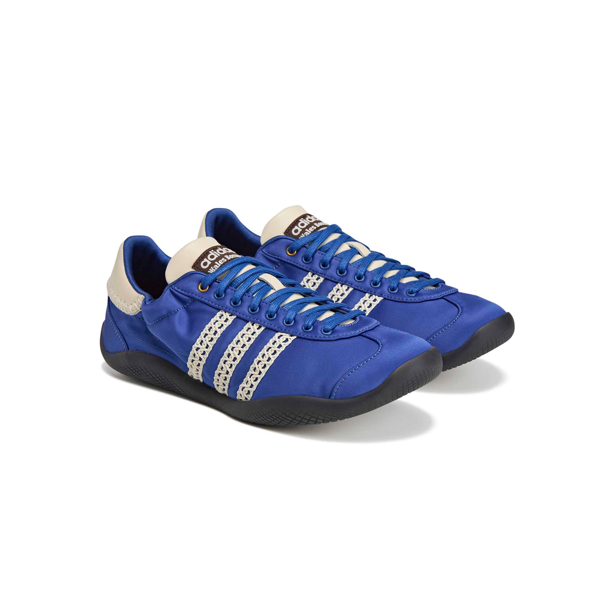 【新品】adidasウェールズ・ボナーKARINTHA LO サテンシューズ 青 adidas x Wales Bonner Karintha Lo Satin 'Blue'