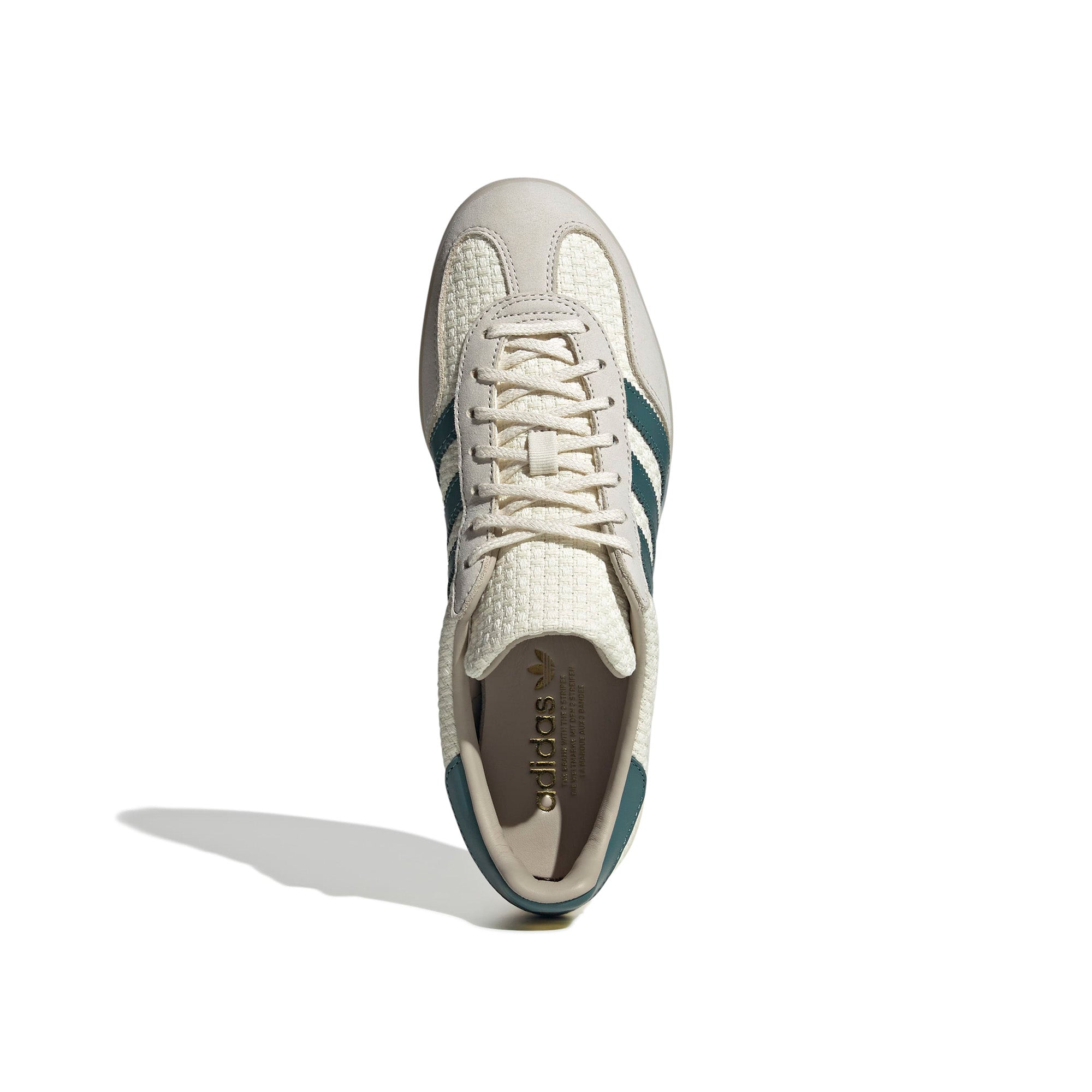 adidas Gazelle Indoor 'Cream White/Preloved Teal' - ROOTED
