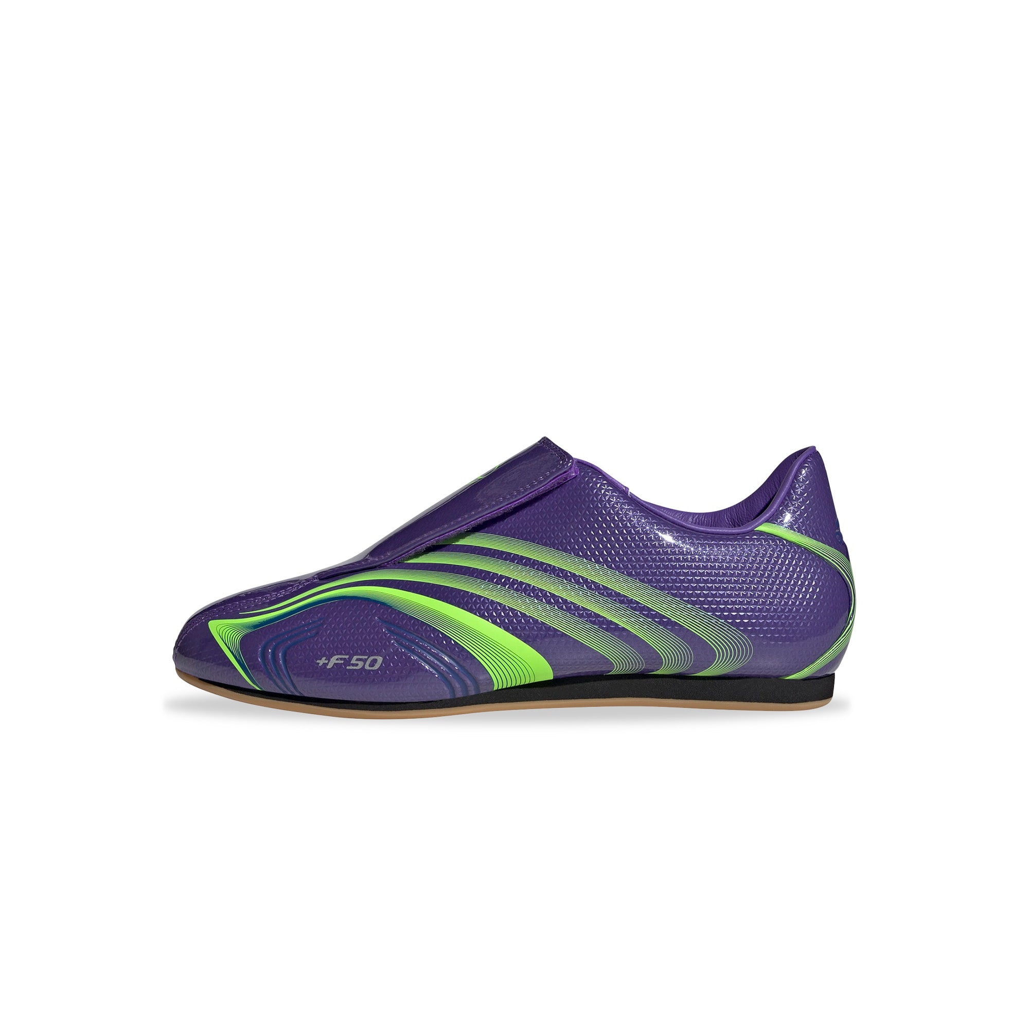 Womens adidas Taekwondo F50 'Purple Rush/Lucid Lemon' - ROOTED