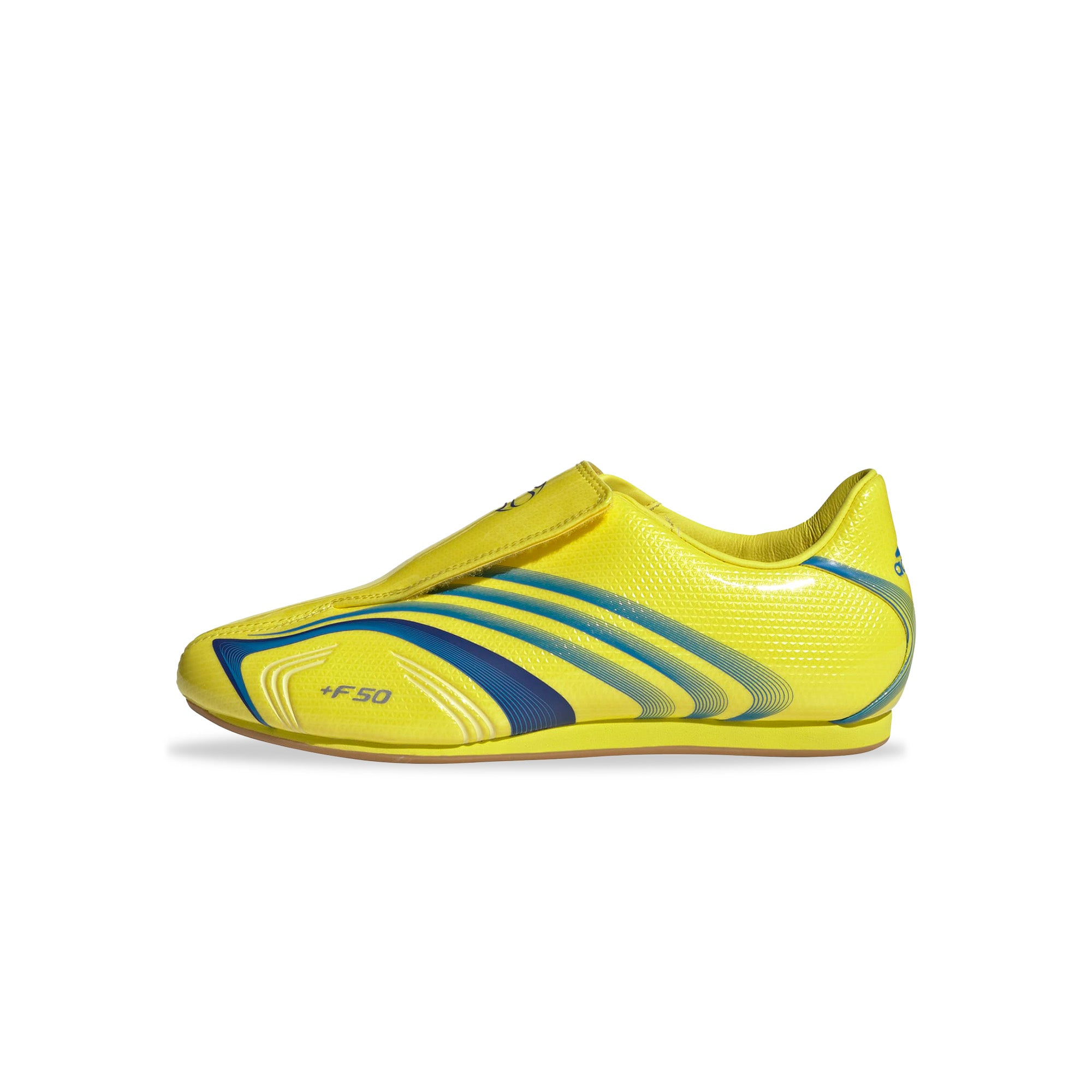 Womens adidas Taekwondo F50 'Bright Yellow/Bright Blue' - ROOTED