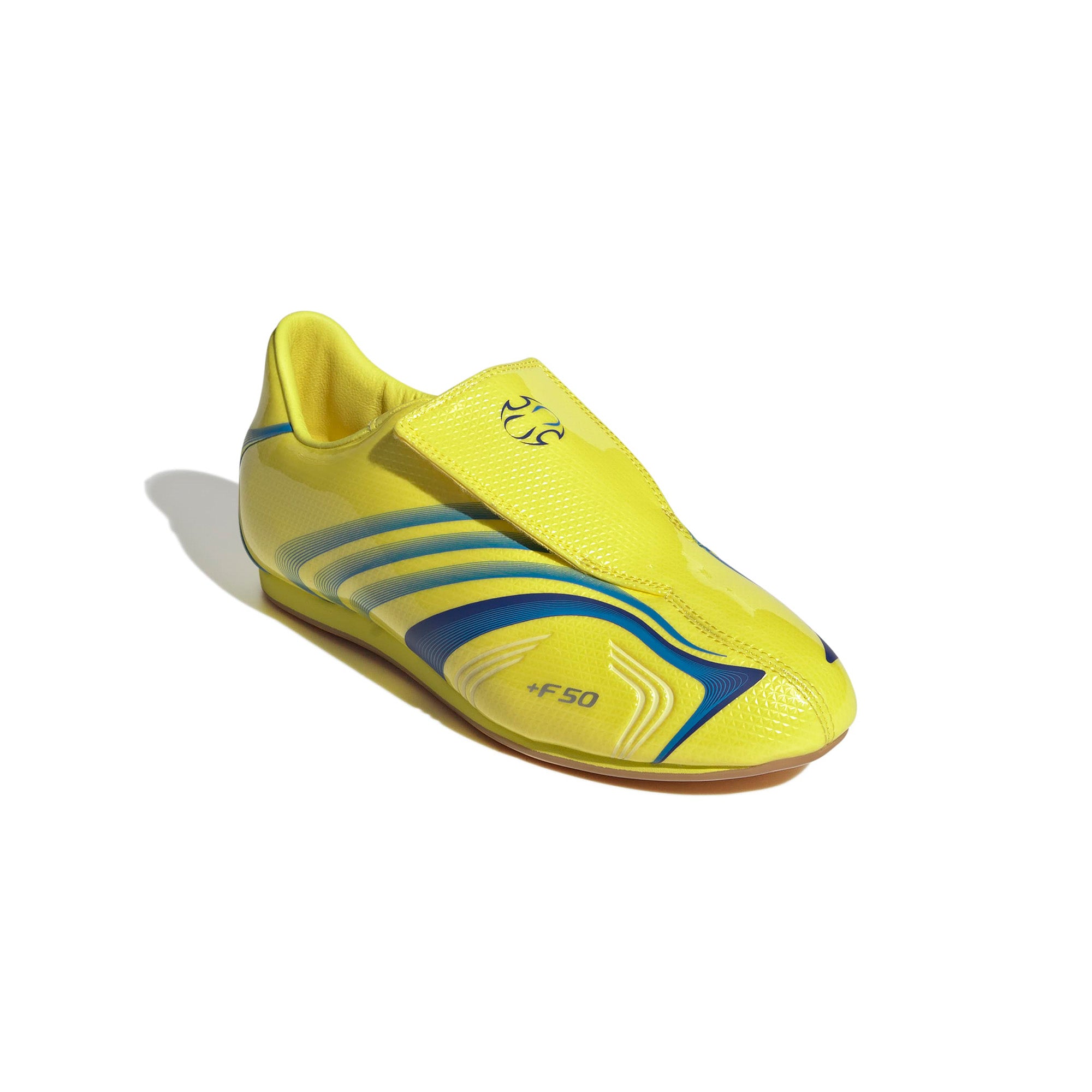 Womens adidas Taekwondo F50 'Bright Yellow/Bright Blue' - ROOTED