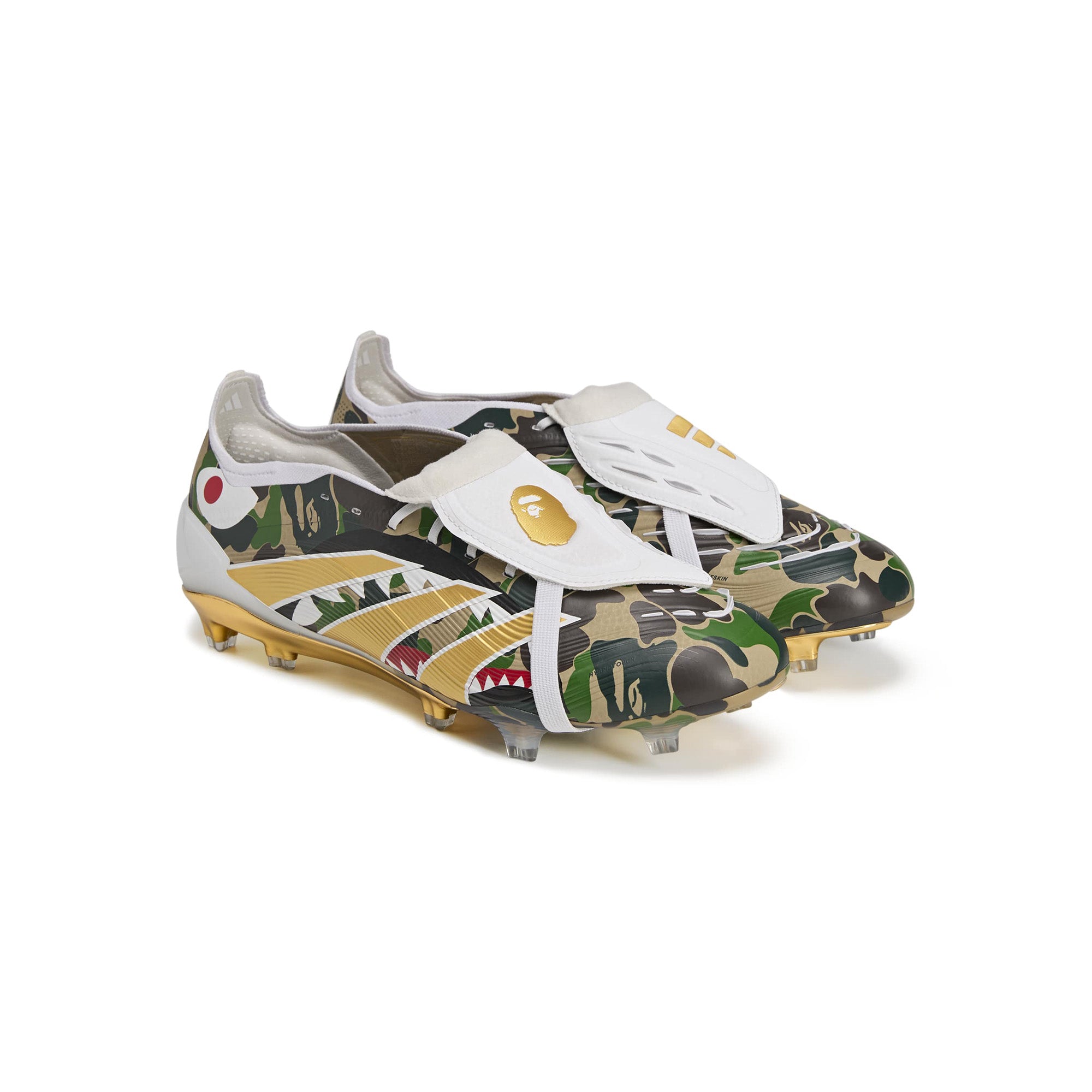 adidas Bape Predator Elite Cleat 'Brown' - ROOTED