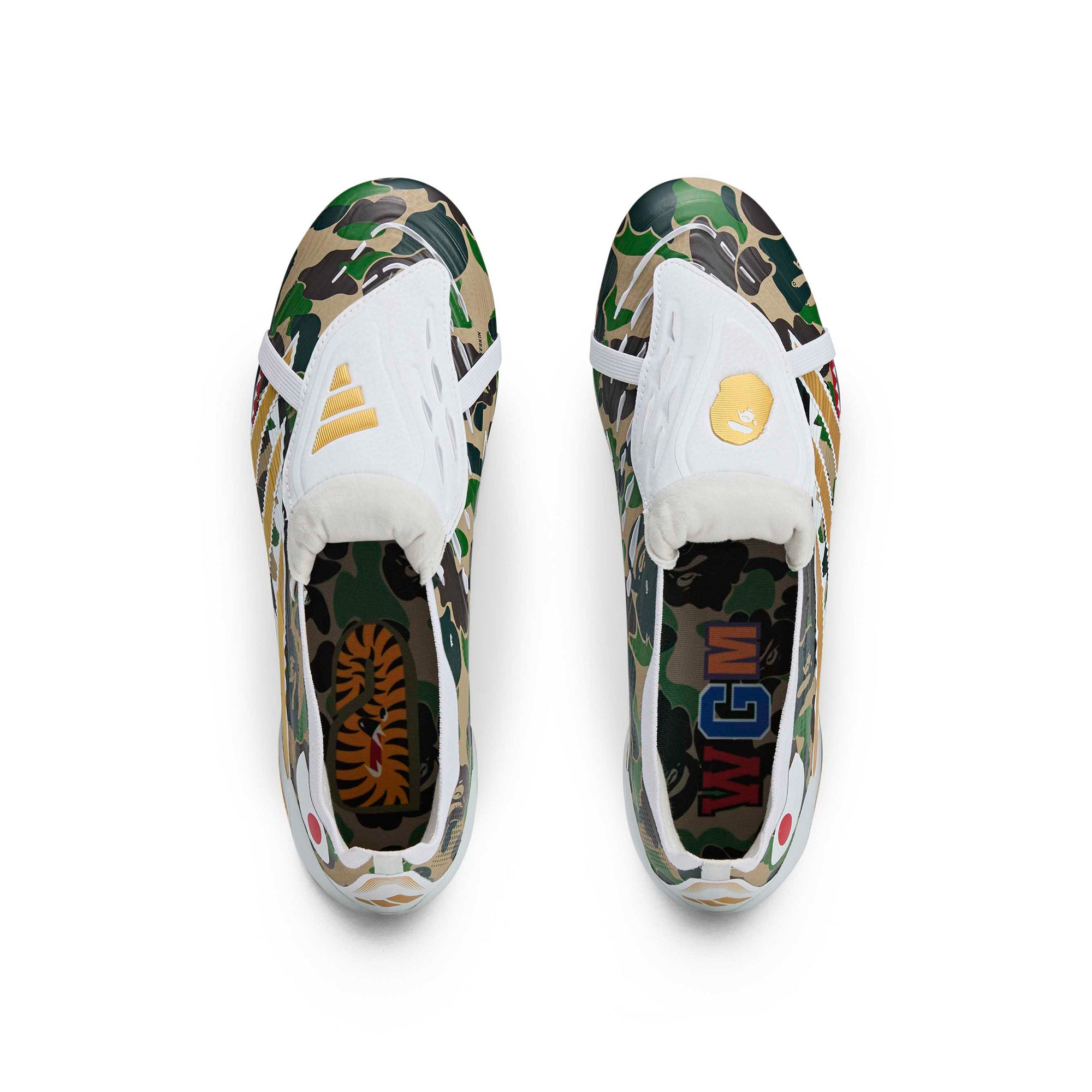 adidas Bape Predator Elite Cleat 'Brown' - ROOTED