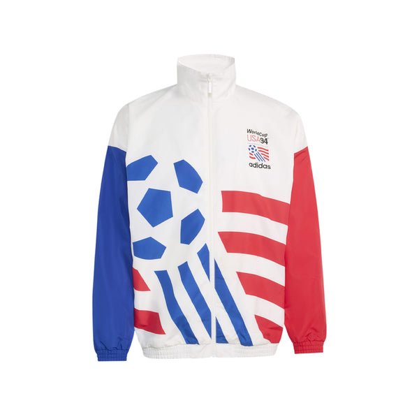 adidas USA Woven Track Jacket 'Cloud White'