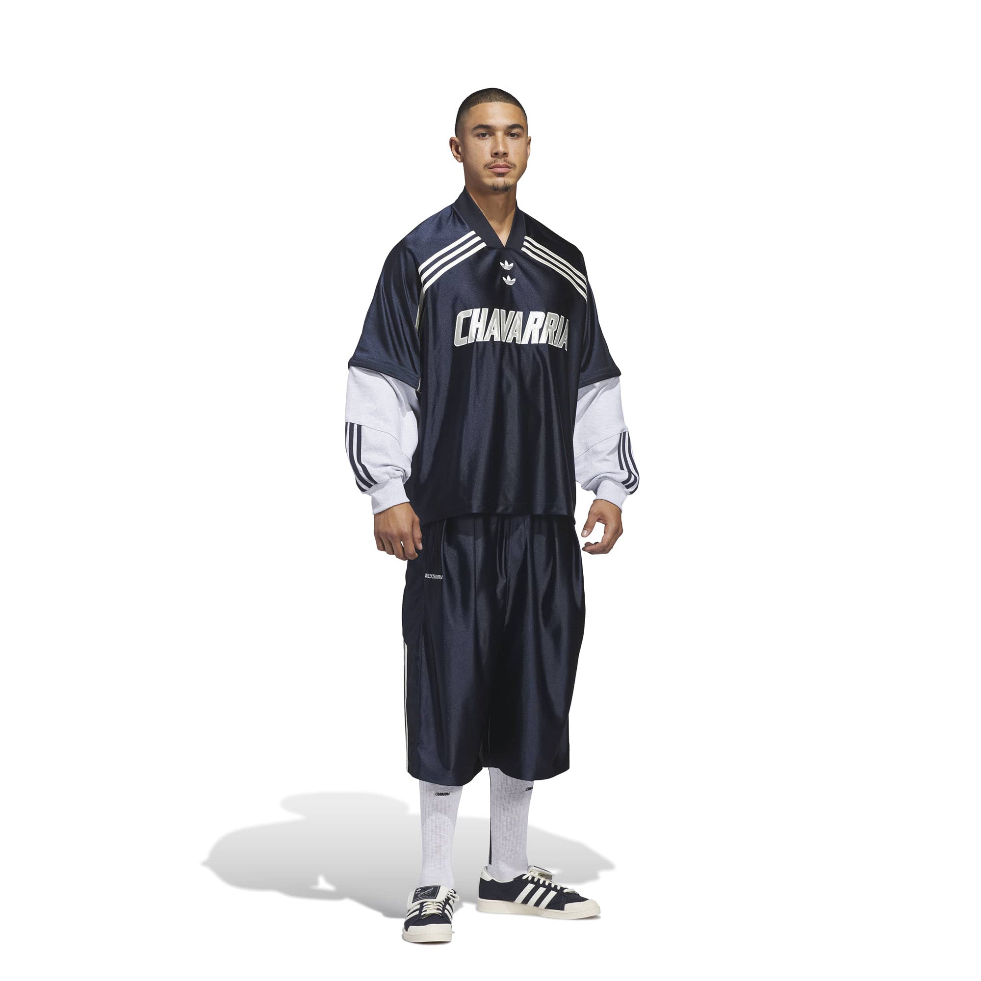 adidas x WC Dazzle Jersey 'Legend Ink/Legend Grey'