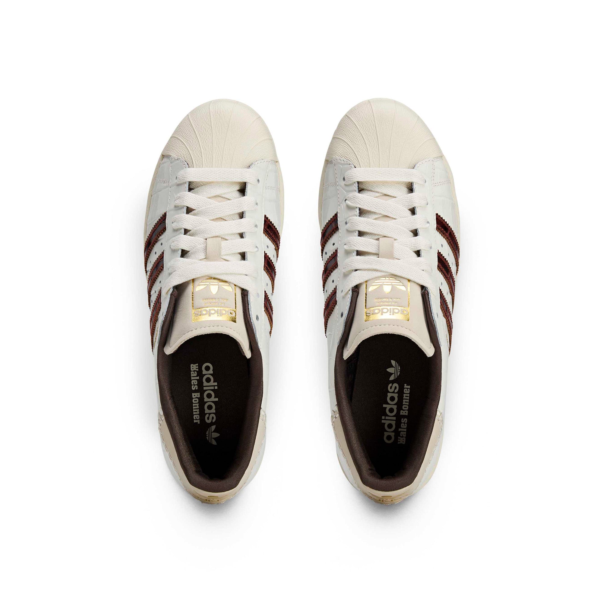 adidas x Wales Bonner Superstar 'Wonder White/Brown' - ROOTED