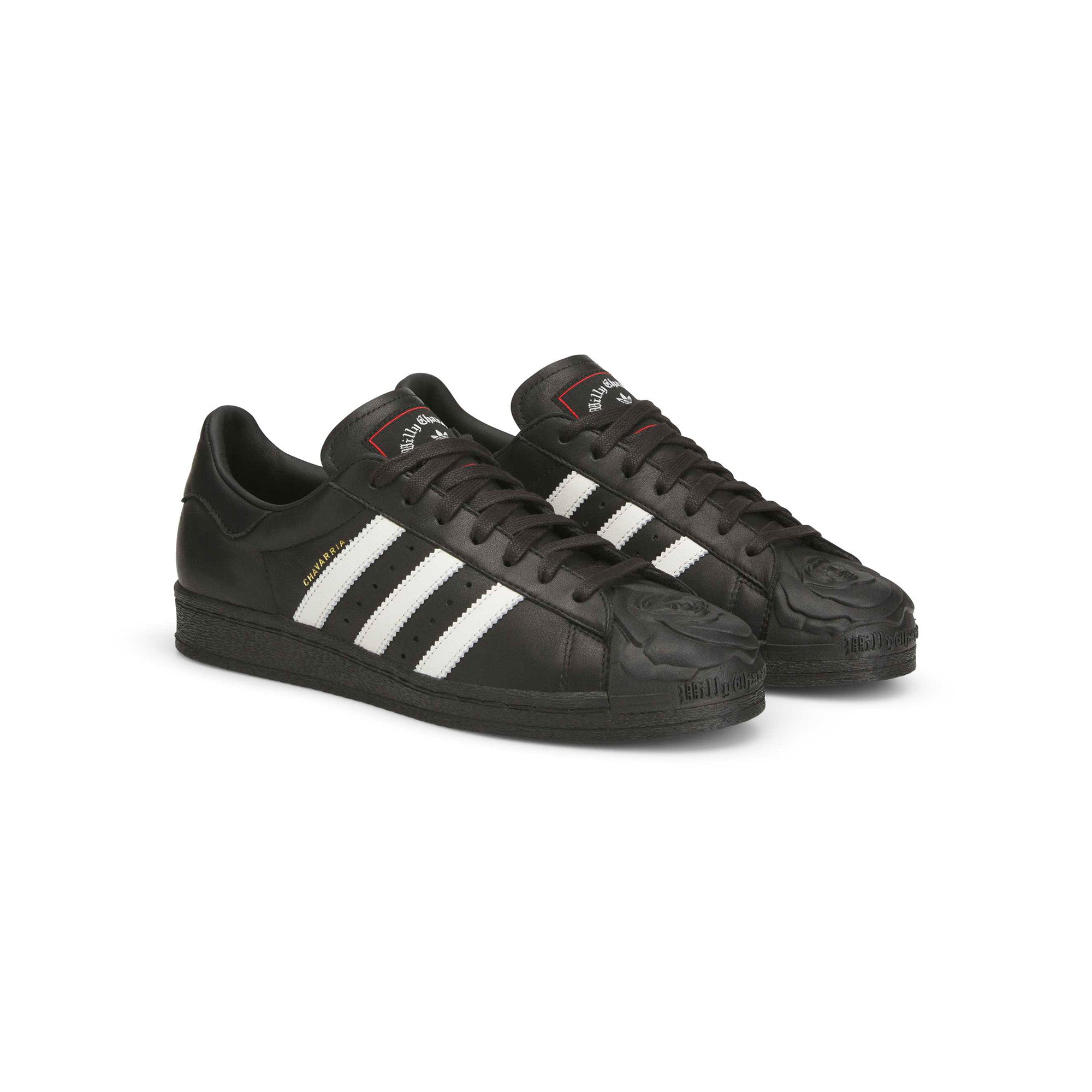 adidas x Willy Chavarria Superstar 'Core Black/Off White' - ROOTED