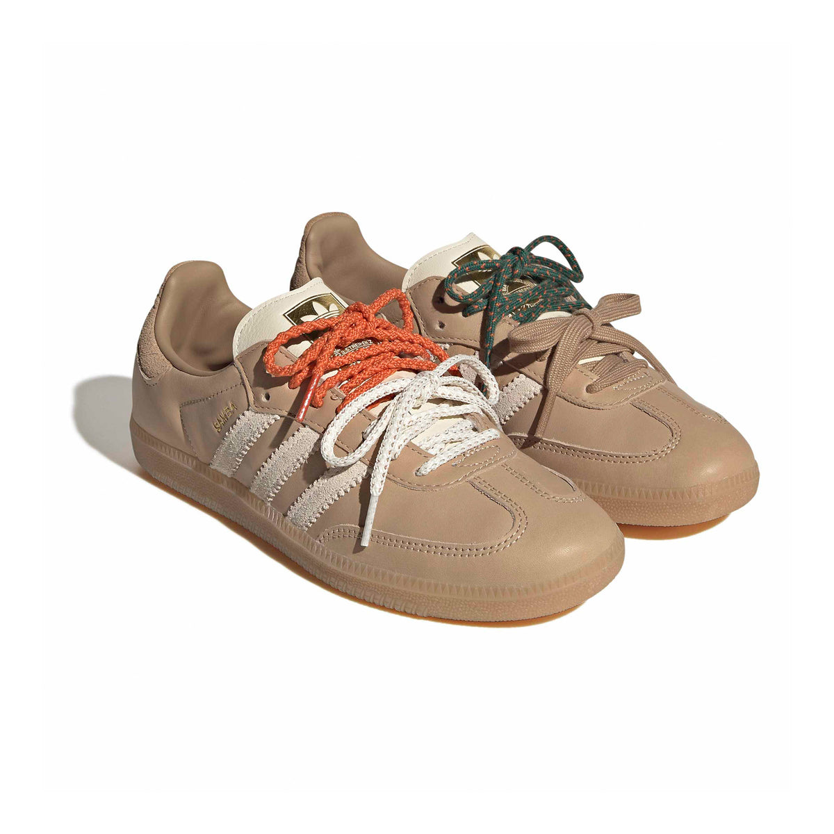 Womens adidas Samba OG 'Magic Beige/Cream White' - ROOTED