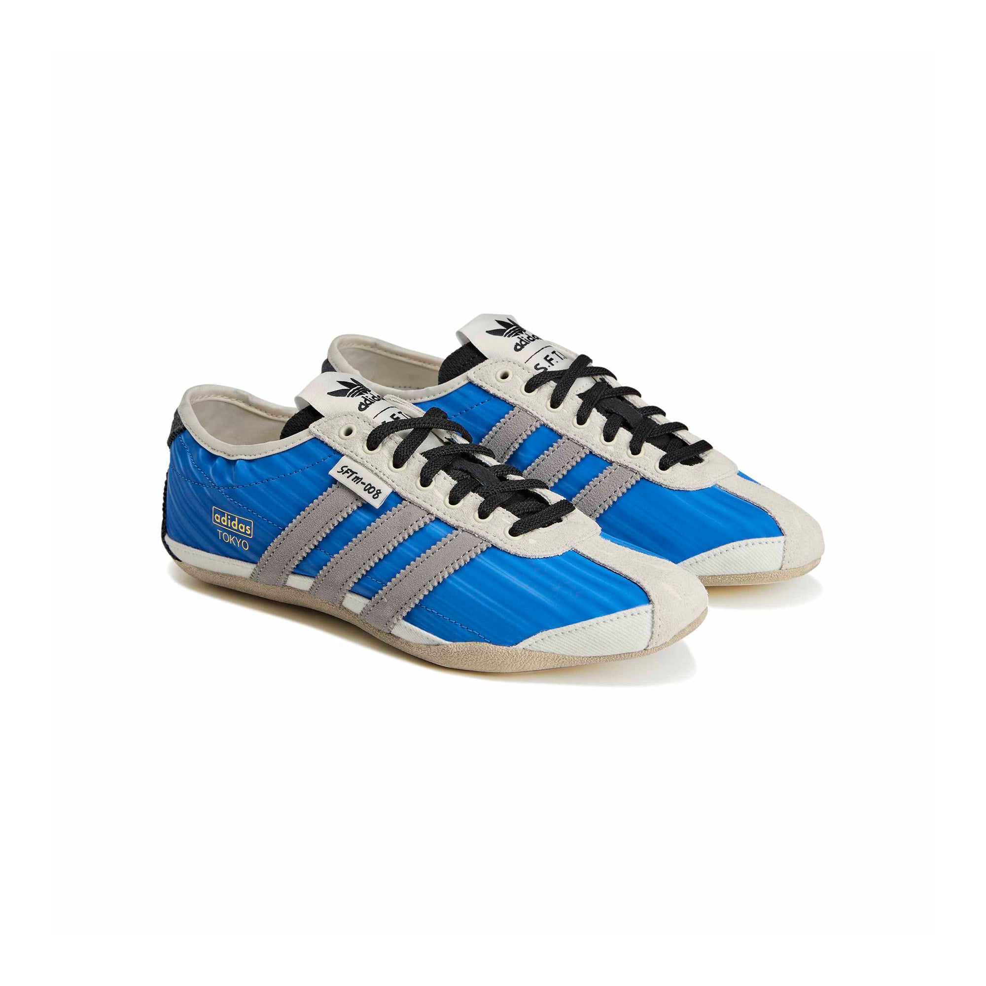 Womens adidas x SFTM Tokyo 'Bluebird/Solid Grey' - ROOTED