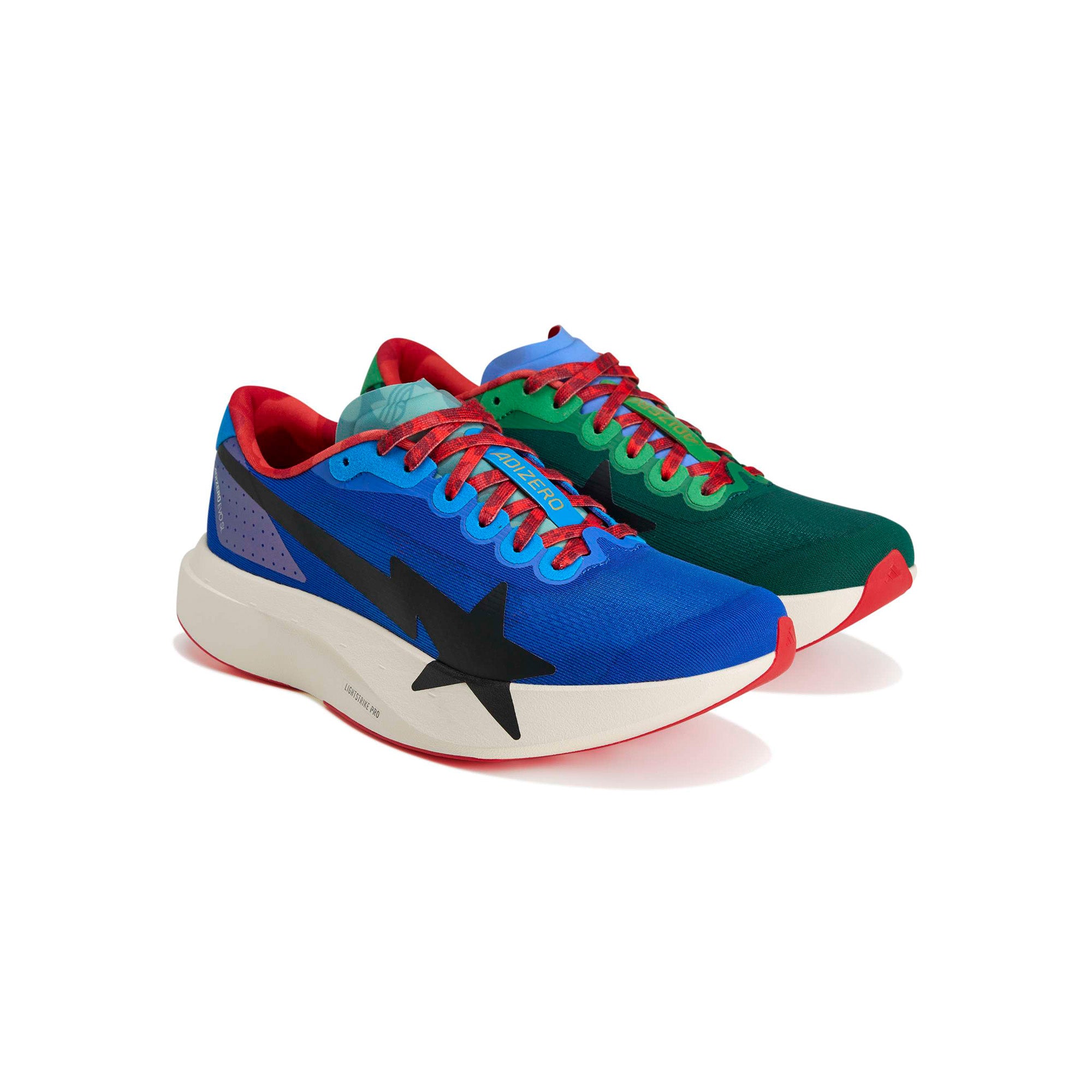 adidas X Bape Adizero Evo SL 'Blue/Green' - ROOTED