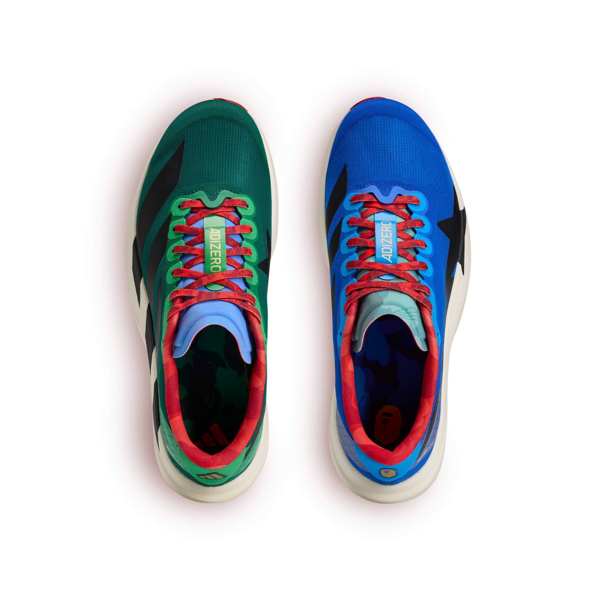 adidas X Bape Adizero Evo SL 'Blue/Green' - ROOTED