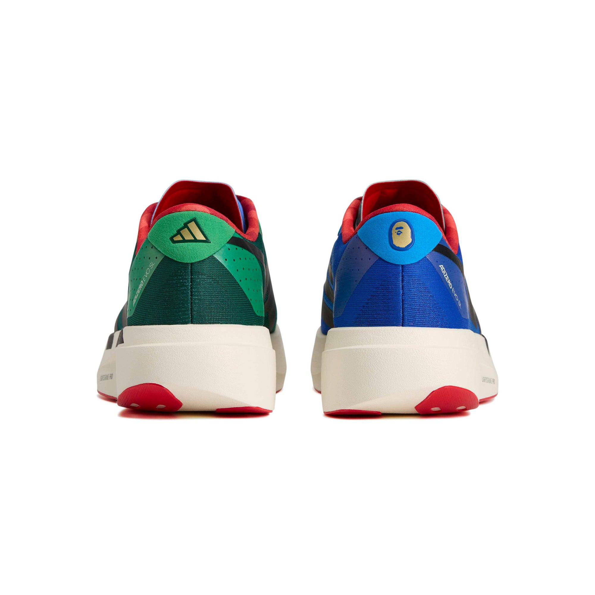 adidas X Bape Adizero Evo SL 'Blue/Green' - ROOTED