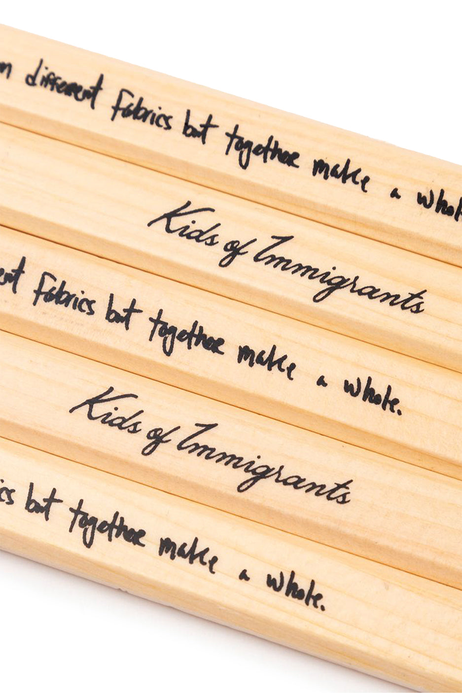 Kids of Immigrants Script Carpenter Pencil Pack