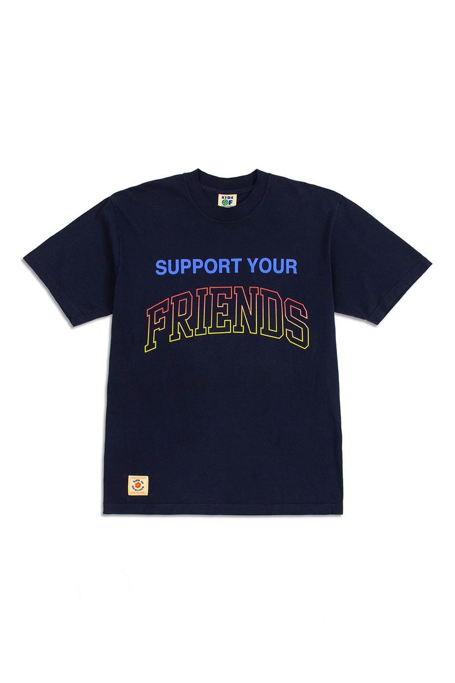 Kids of Immigrants Support Your Friends Tee 'Navy'