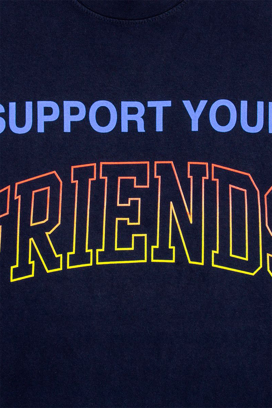 Kids of Immigrants Support Your Friends Tee 'Navy'