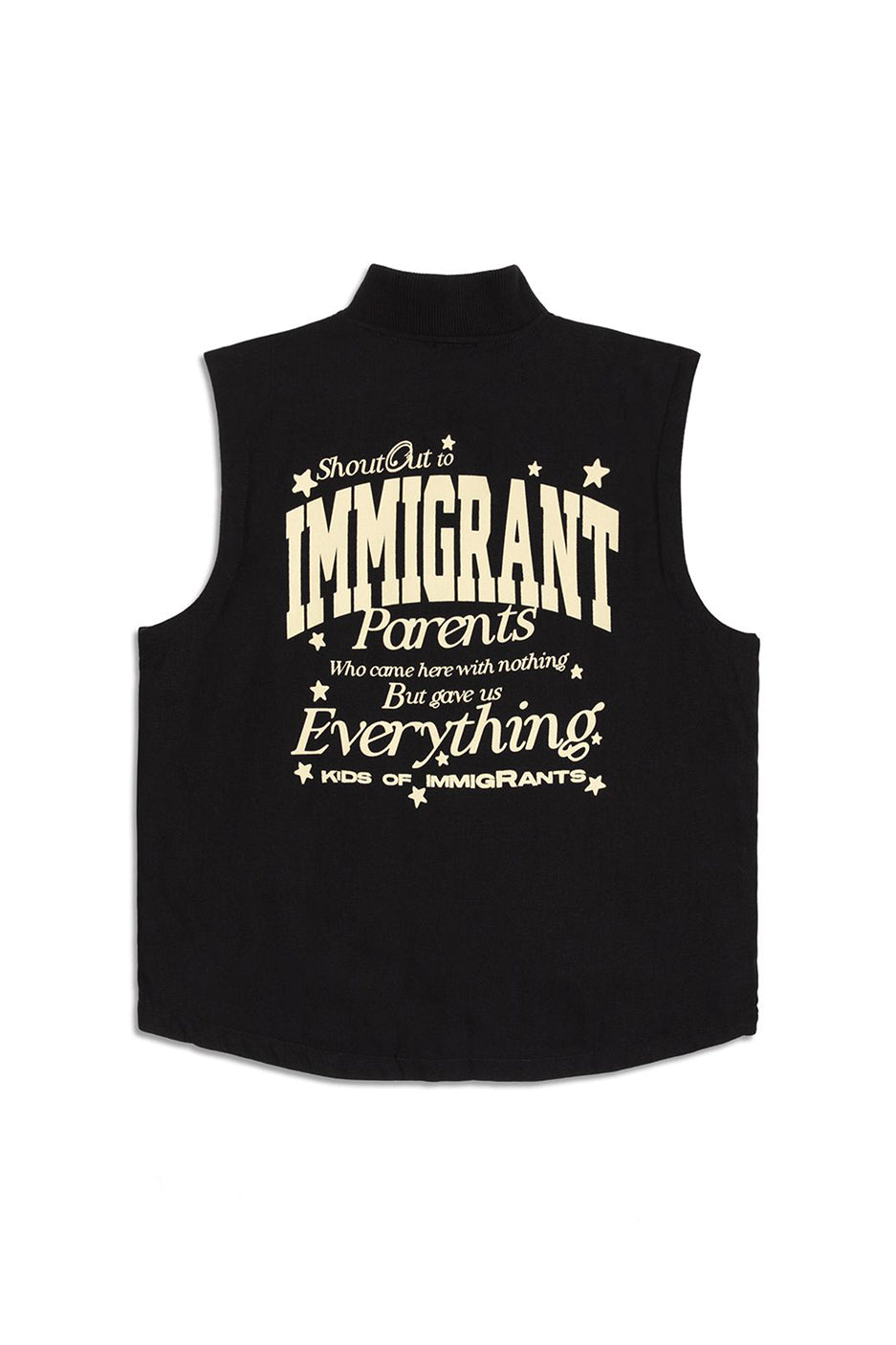 Kids of Immigrants Canvas Work Vest 'Black'