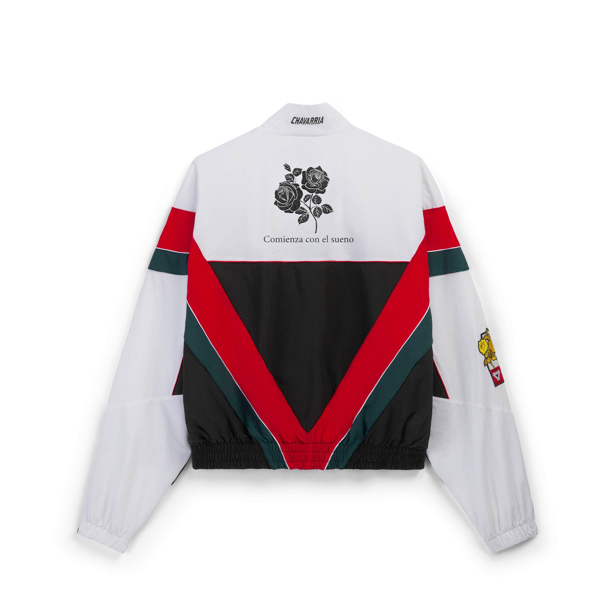adidas x Willy Chavarria Woven Track Jacket 'White/Black'